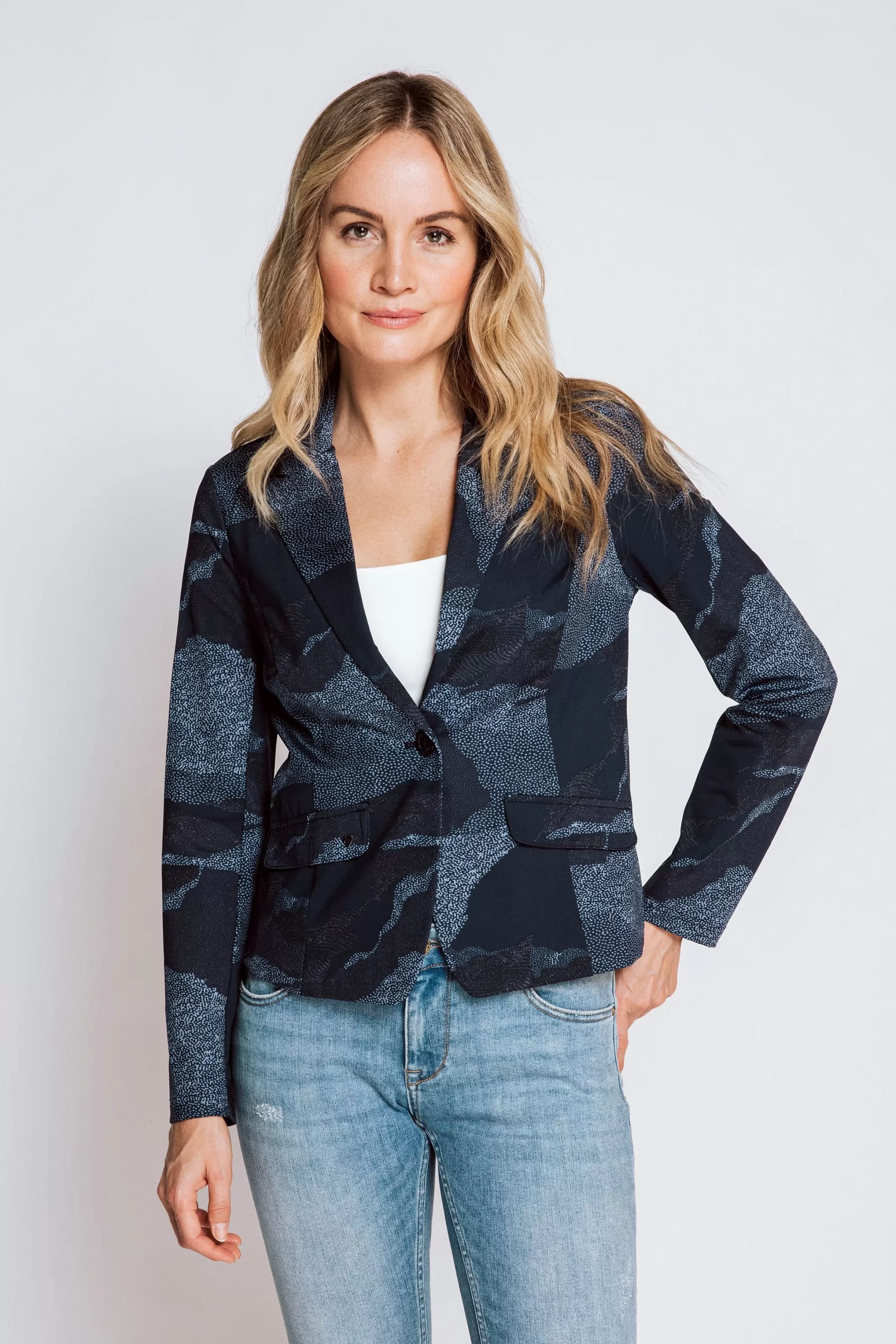 Zhrill Jacken, Mantel Und Westen<Damen Blazer Betsy In Blue