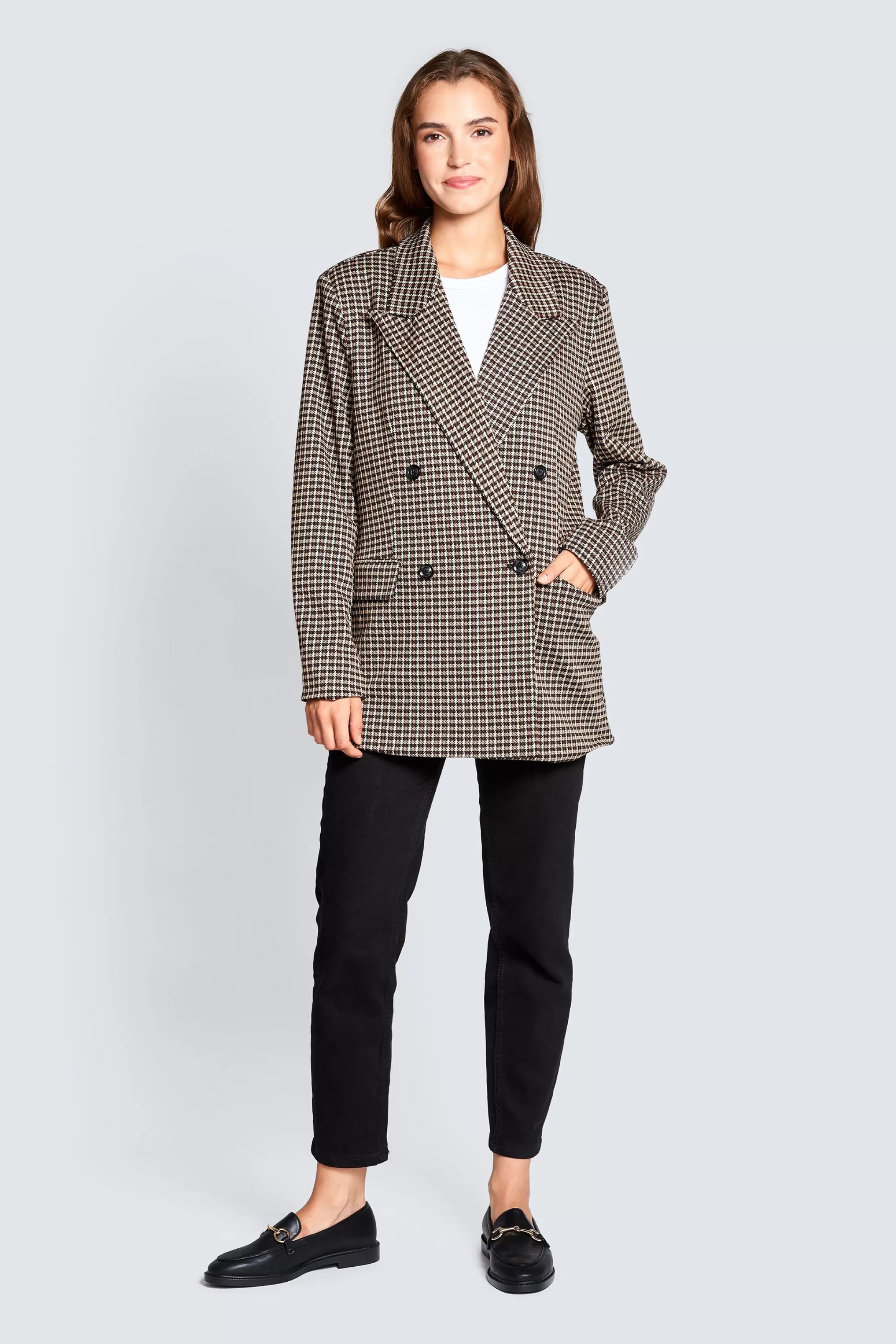 Zhrill Jacken, Mantel Und Westen<Damen Blazer Catira In Black Kariert