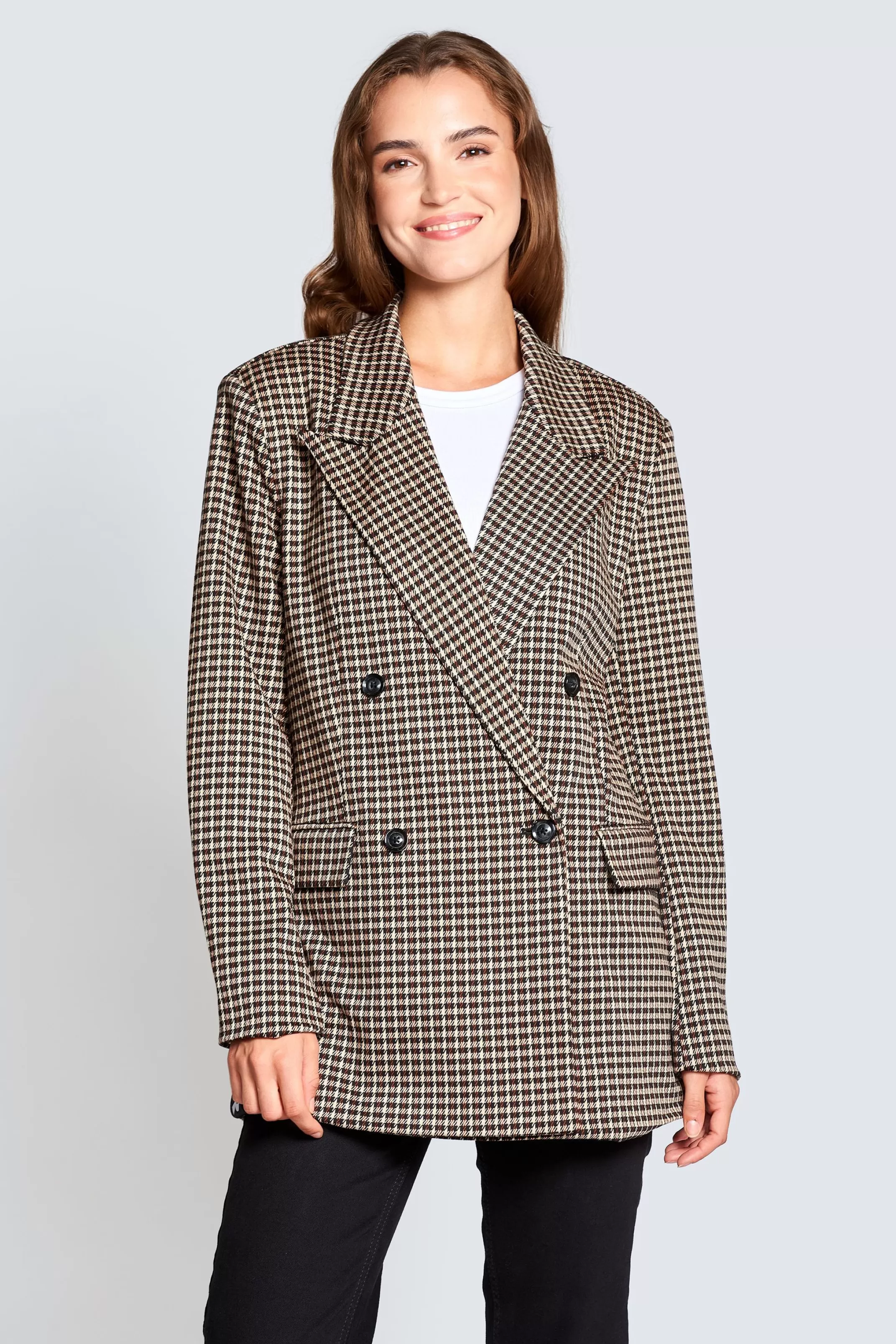 Zhrill Jacken, Mantel Und Westen<Damen Blazer Catira In Black Kariert