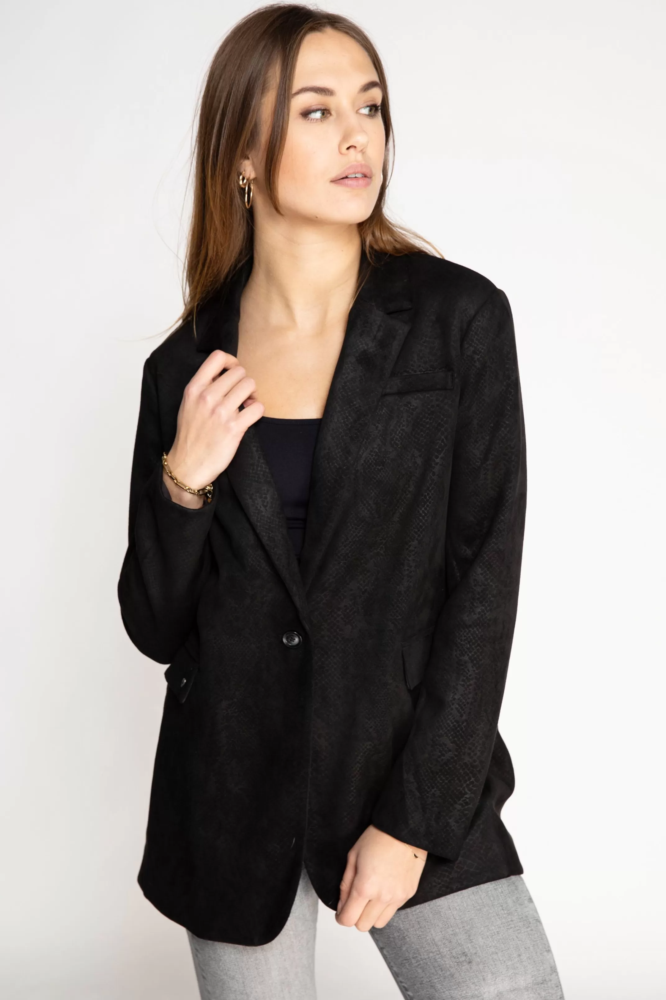 Zhrill Jacken, Mantel Und Westen<Damen Blazer Ellie In Black