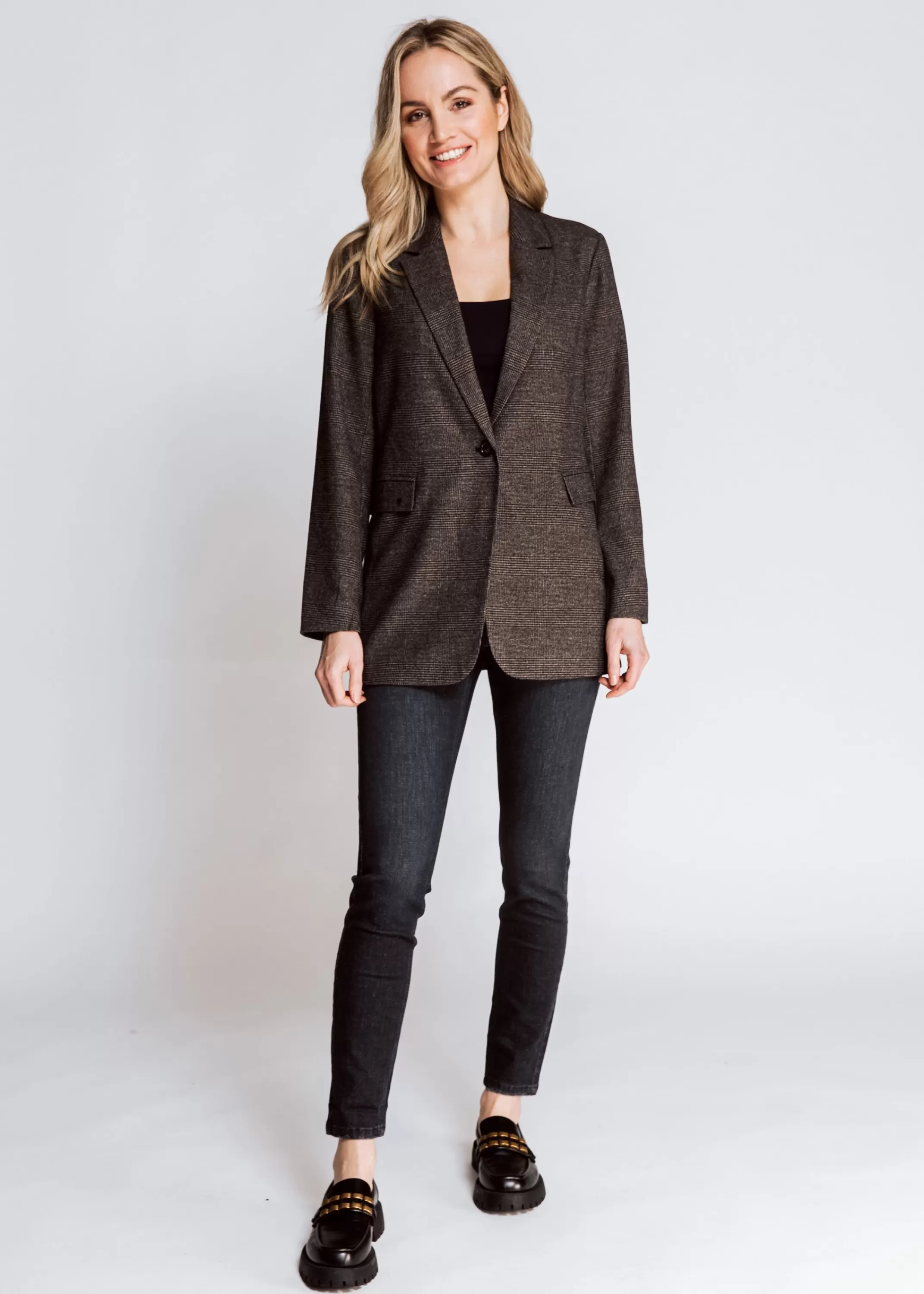Zhrill Jacken, Mantel Und Westen<Damen Blazer Ellie In Brown