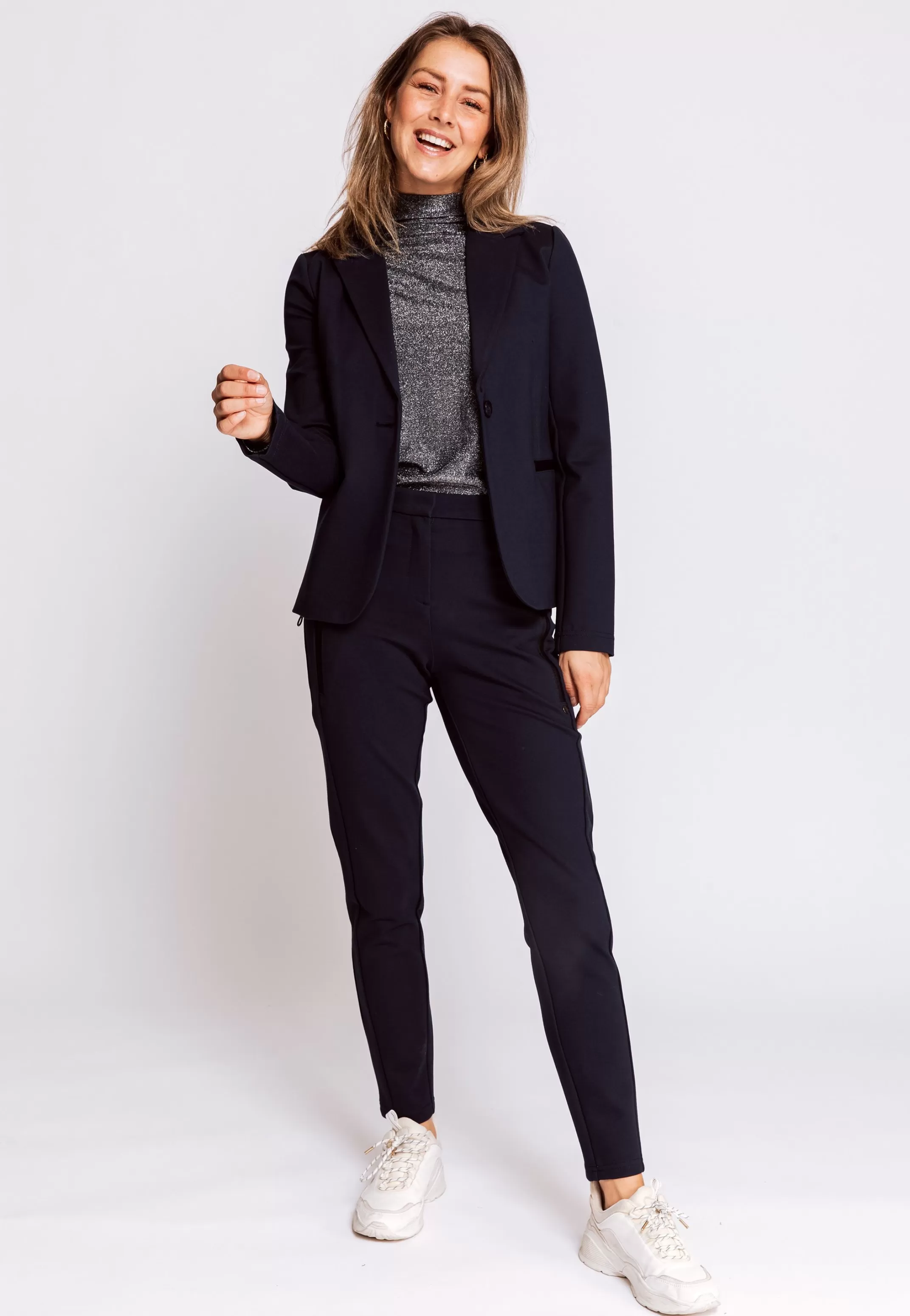 Zhrill Jacken, Mantel Und Westen<Damen Blazer Salma In Navy Blau