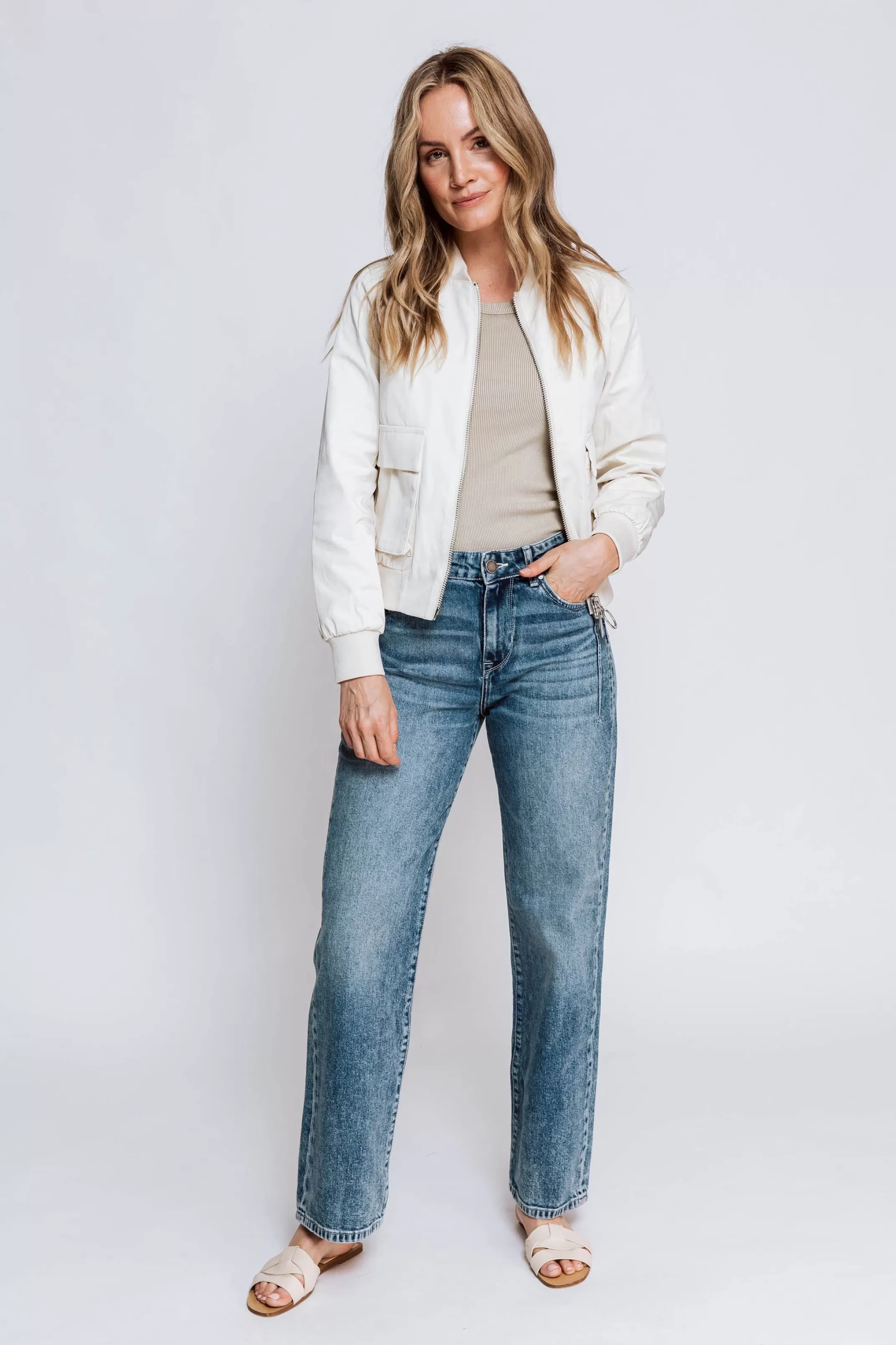 Zhrill Jacken, Mantel Und Westen<Damen Blouson Julie In Altweis