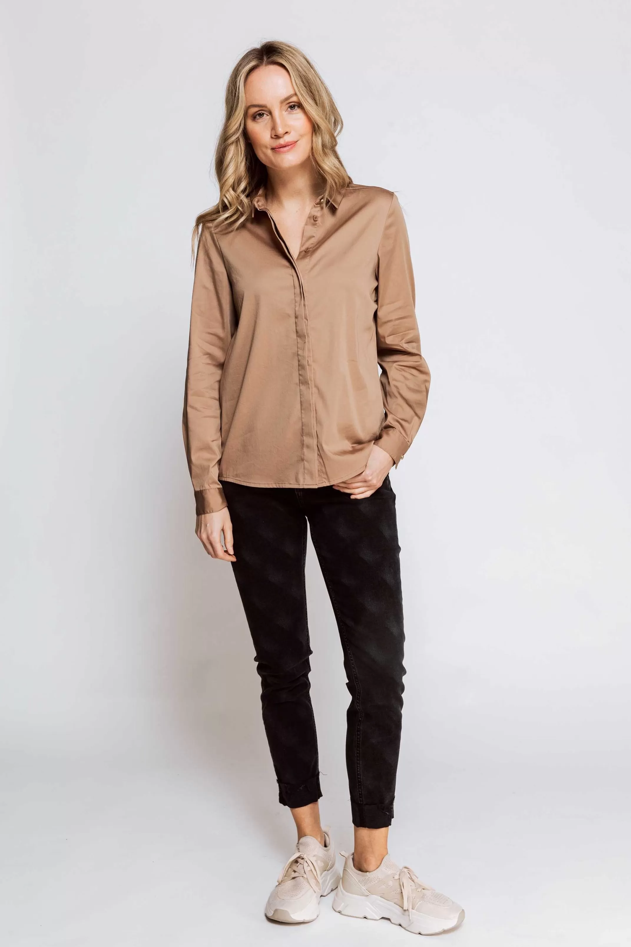 Zhrill Tops, T-Shirts Und Blusen<Damen Bluse Resi In Brown