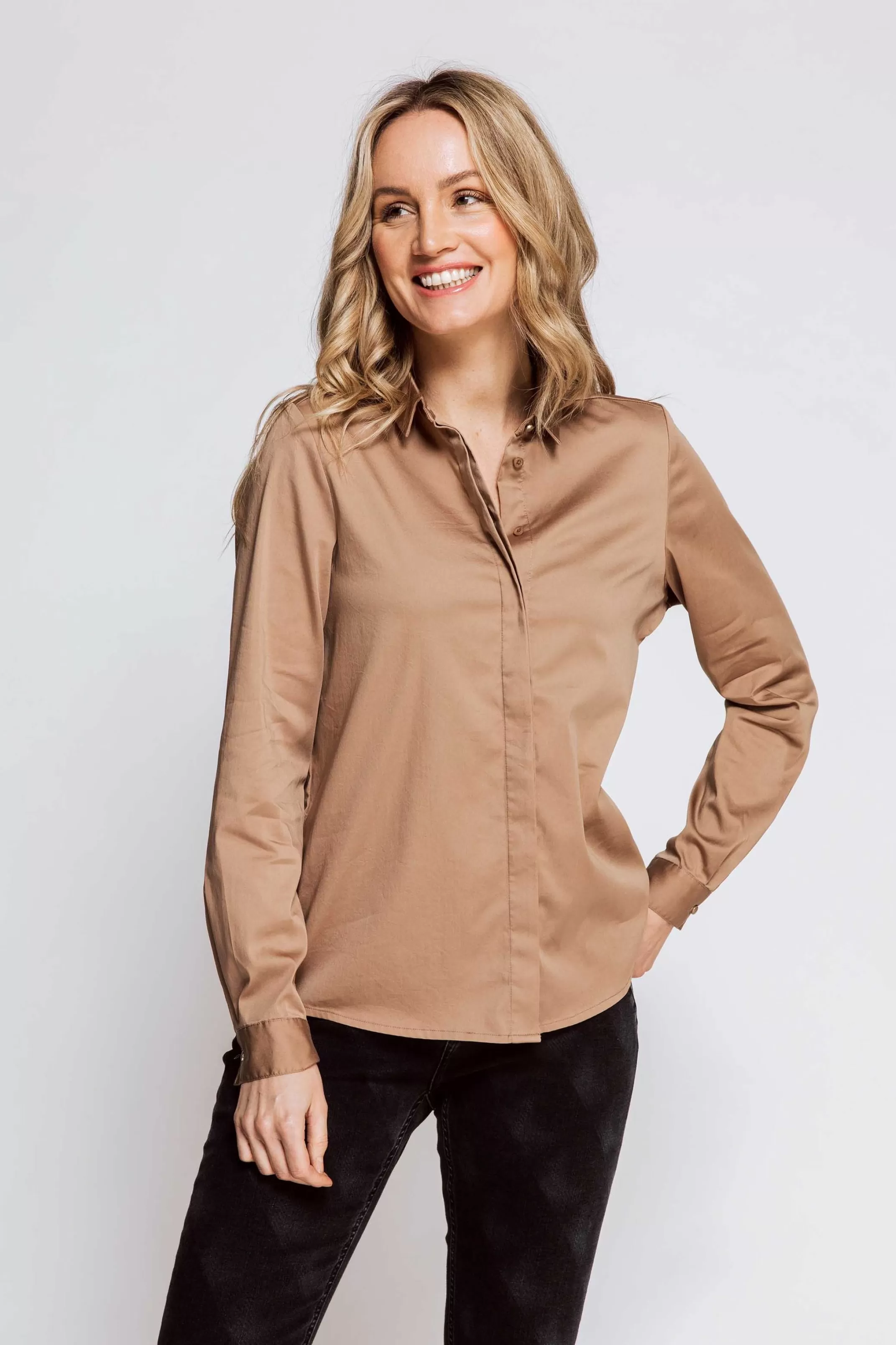 Zhrill Tops, T-Shirts Und Blusen<Damen Bluse Resi In Brown