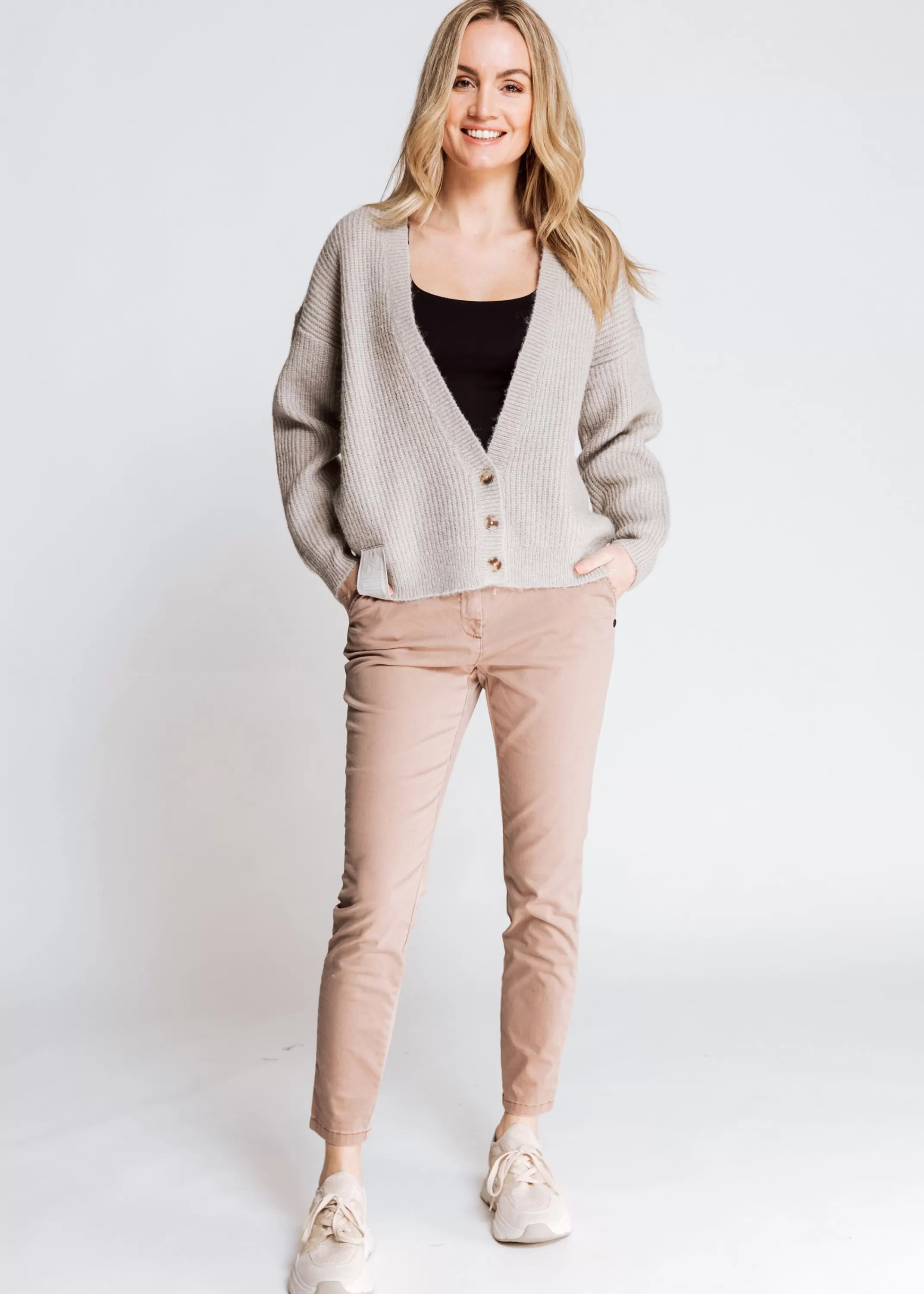 Zhrill Cardigans<Damen Cardigan Esilda In Taupe
