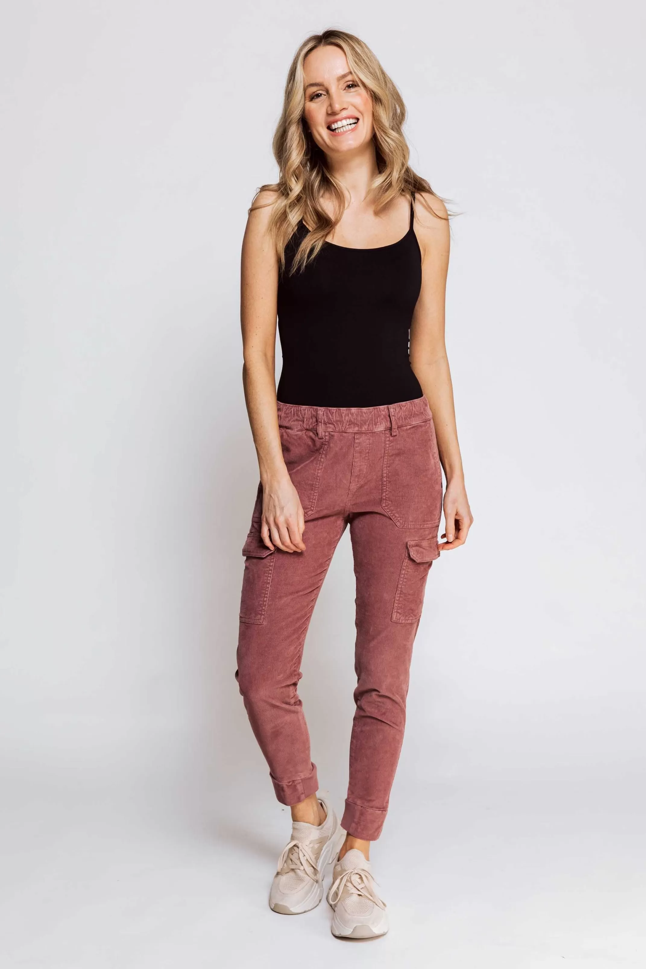 Zhrill Hosen<Damen Cord-Cargohose Daisey In Rose
