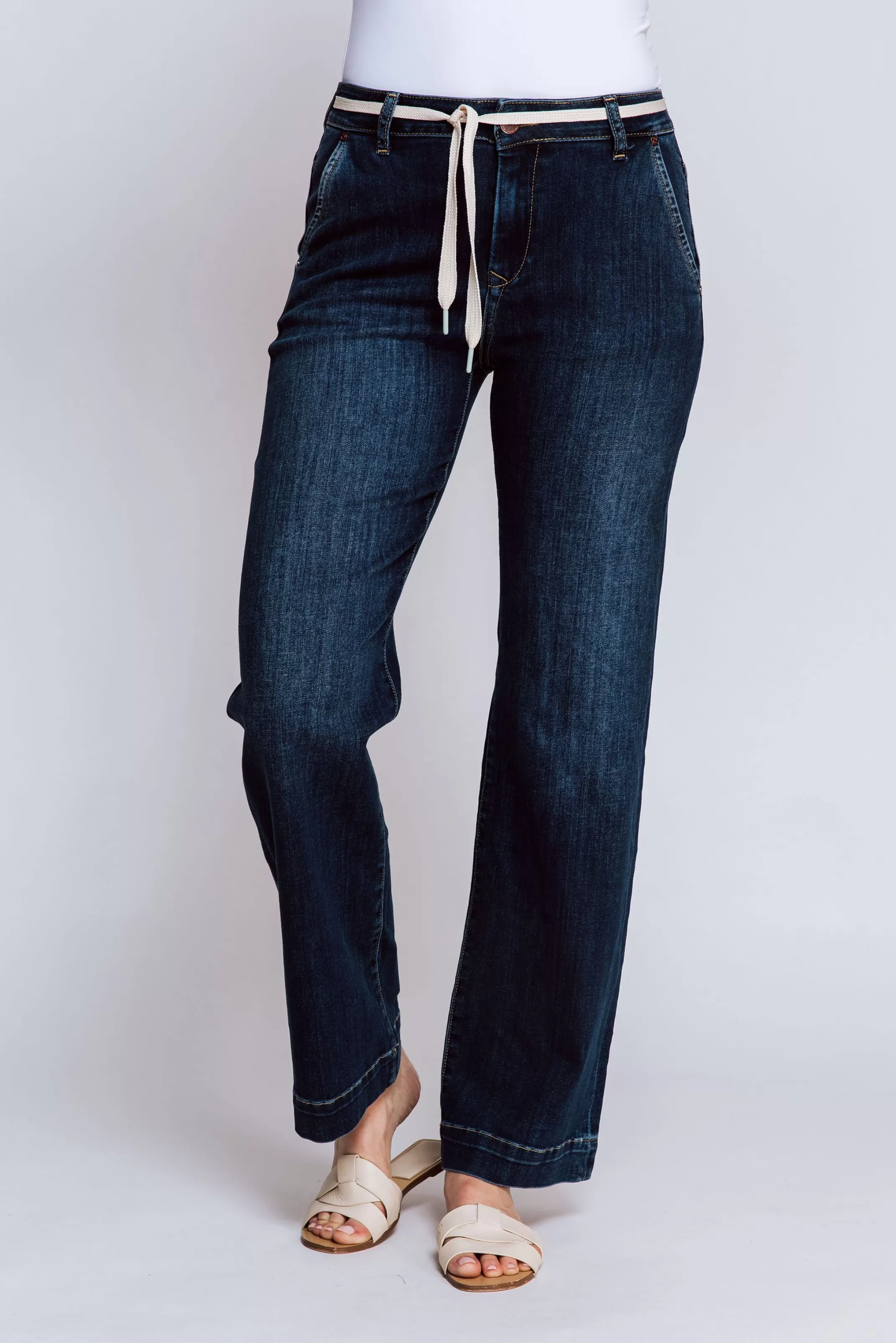 Zhrill Denim<Damen Jeans Schlaghose Roa In Blau