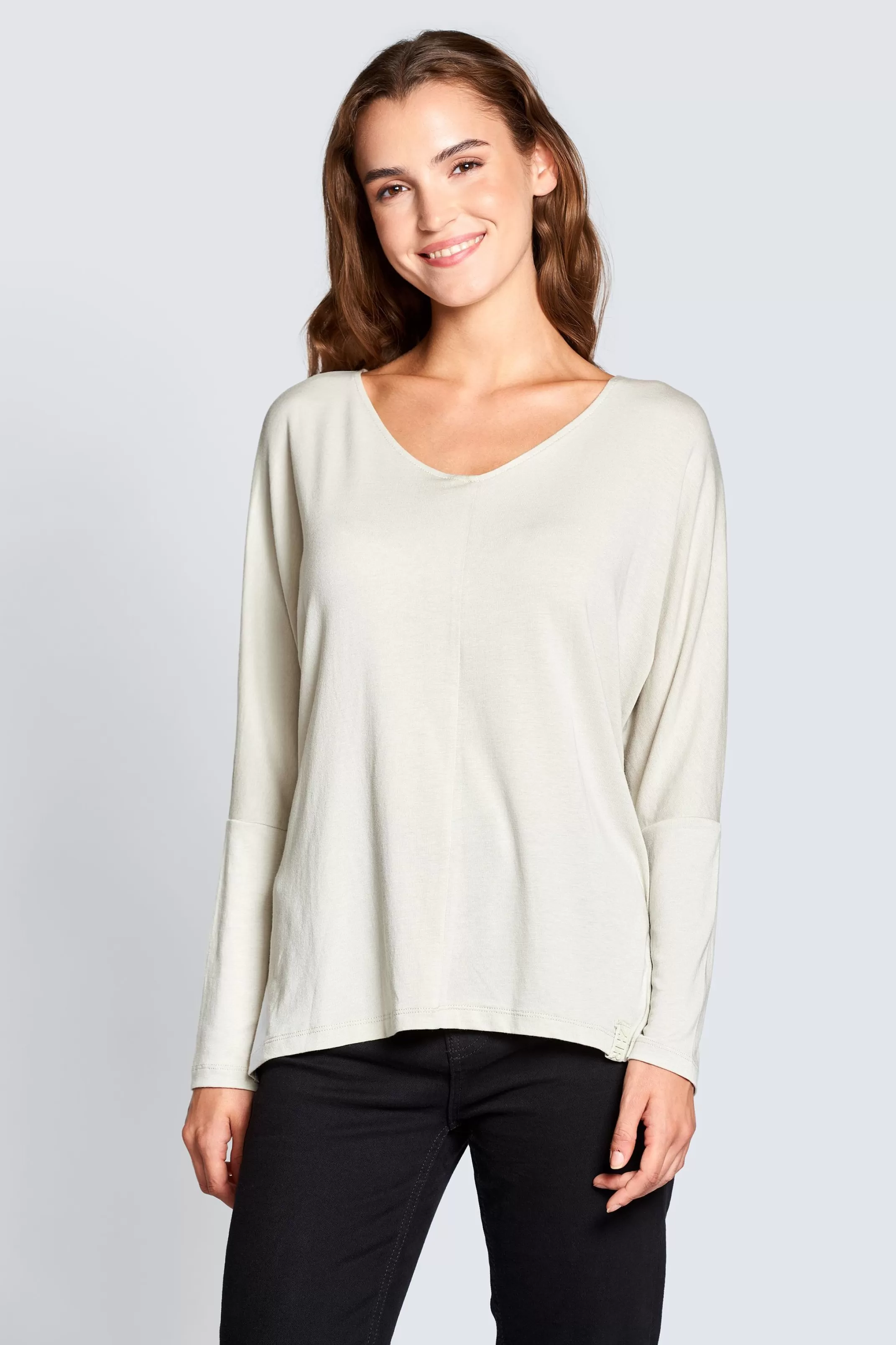 Zhrill Sweats<Damen Longsleeve Marit Ls In Grey