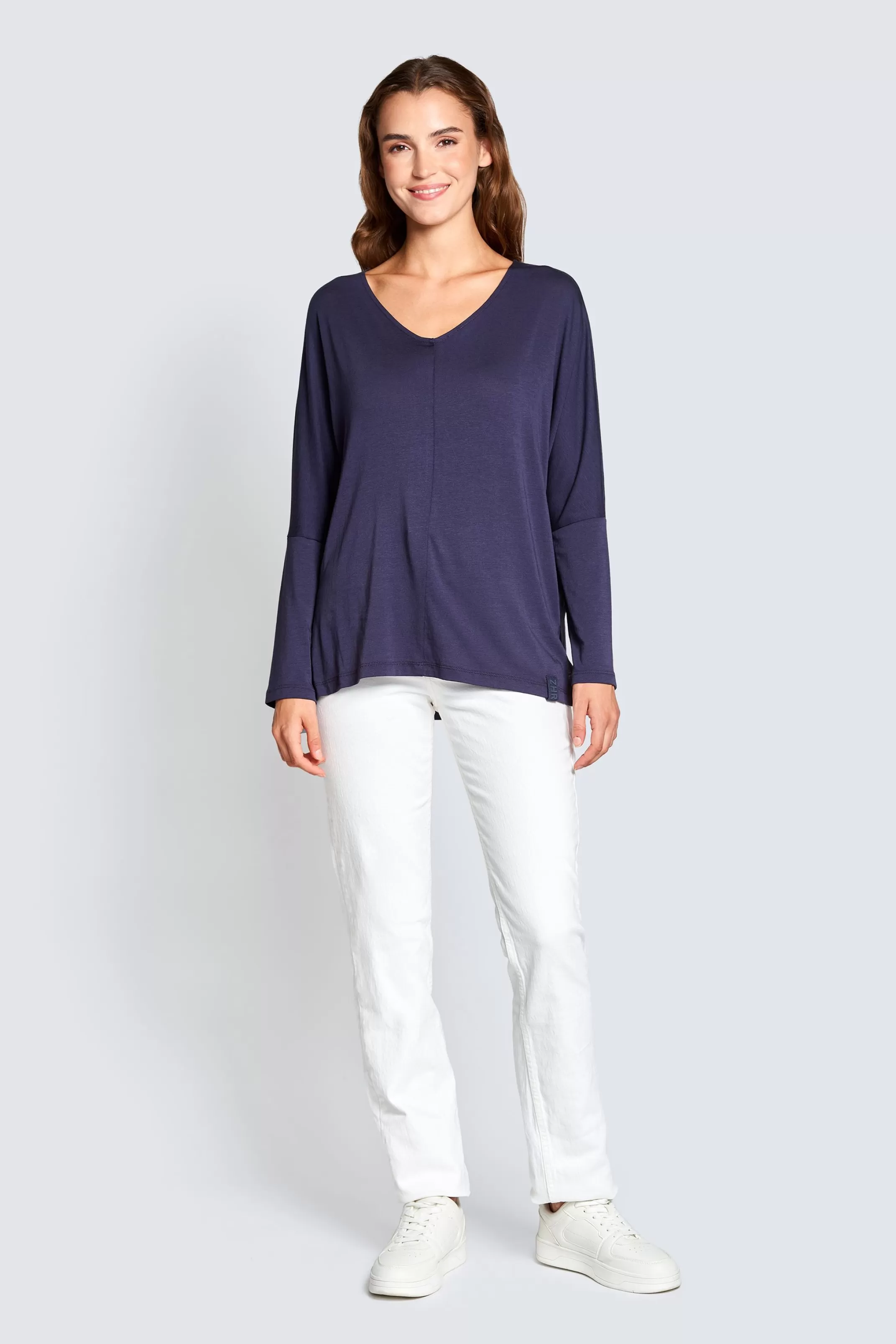 Zhrill Sweats<Damen Longsleeve Marit Ls In Navy
