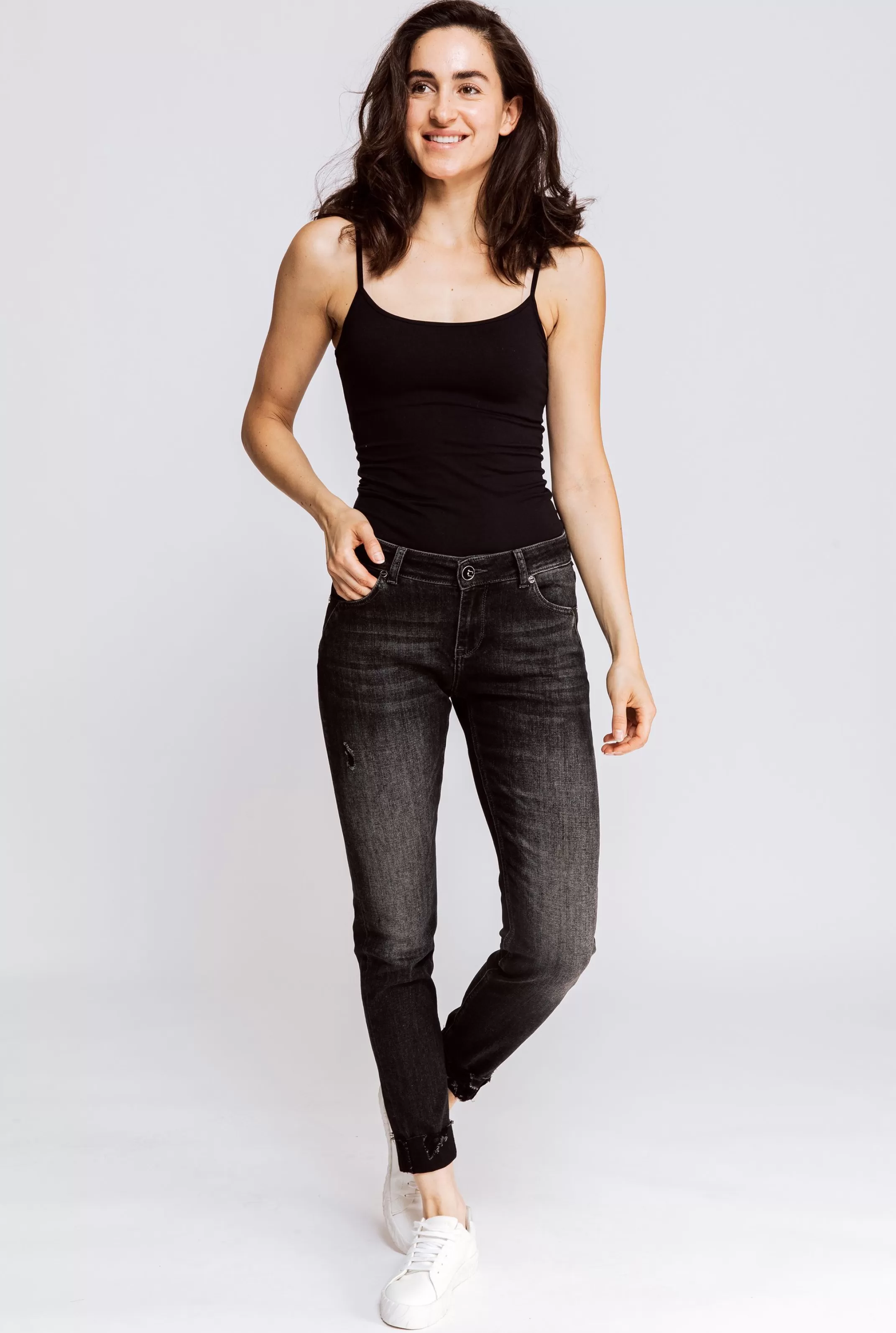 Zhrill Denim<Damen Skinny Jeans Nova In Schwarz