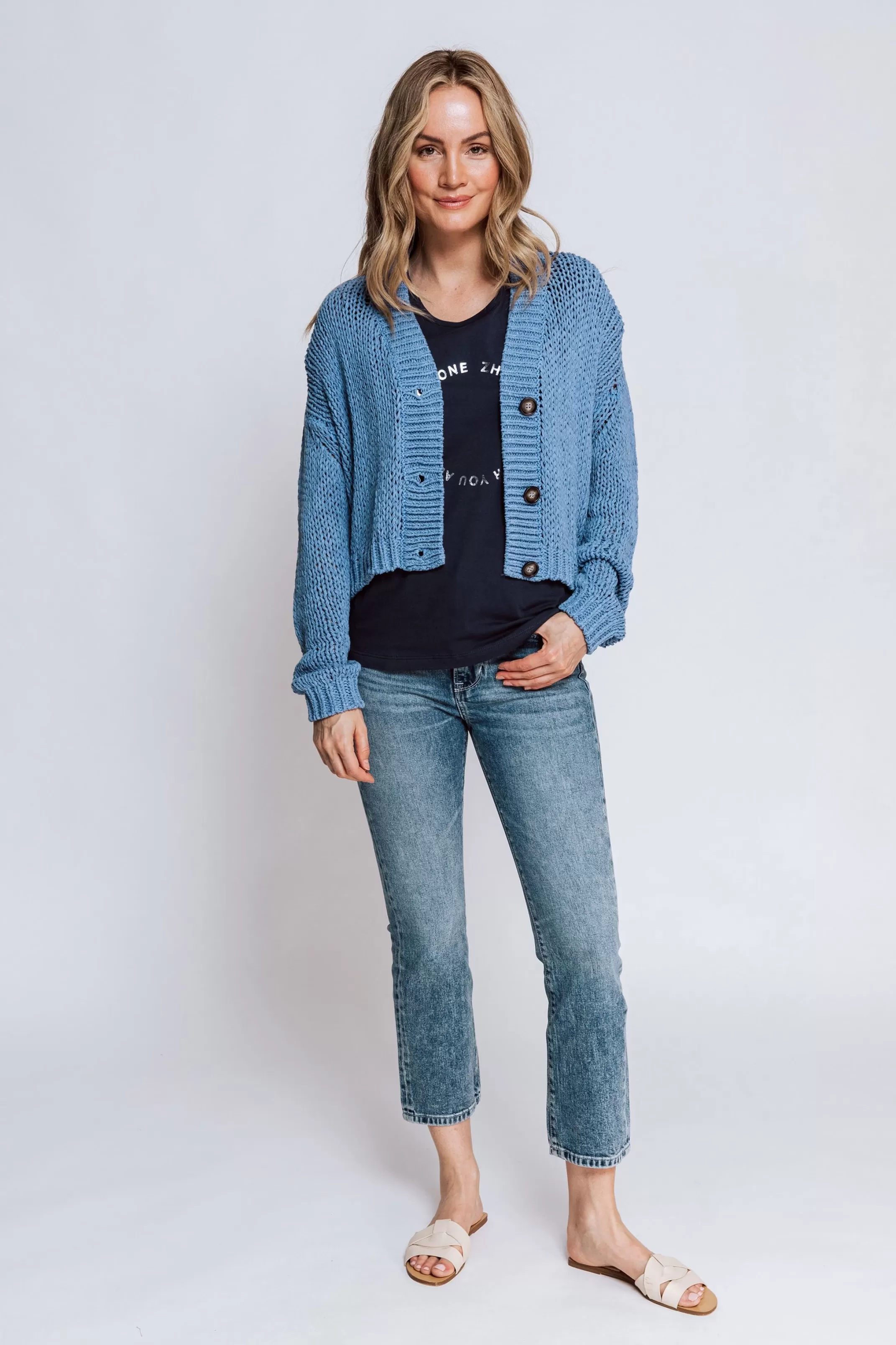 Zhrill Cardigans<Damen Strickjacke Gloria In Blau