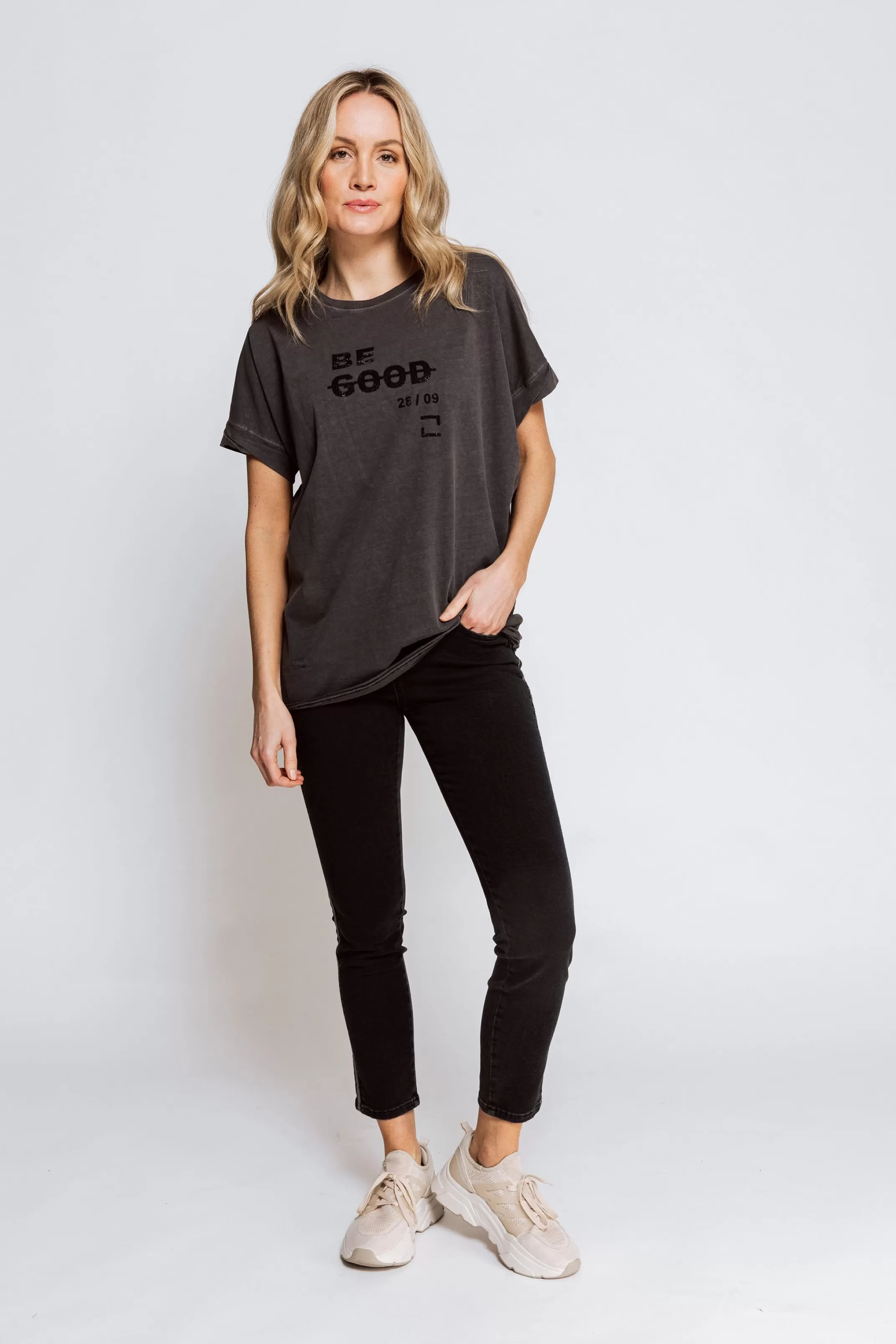 Zhrill Tops, T-Shirts Und Blusen<Damen T-Shirt Haya In Black