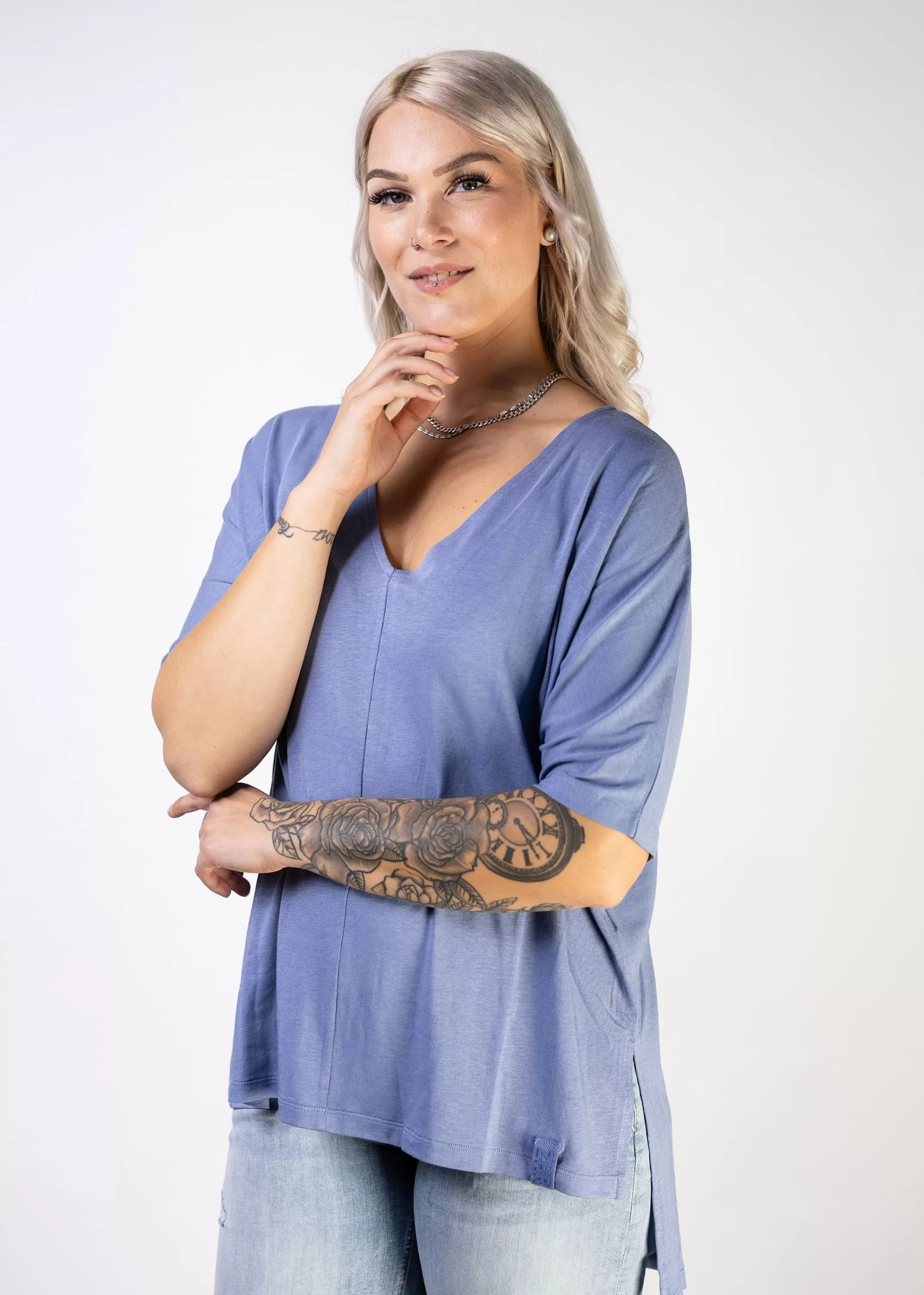 Zhrill Tops, T-Shirts Und Blusen<Damen T-Shirt Marit In Blue