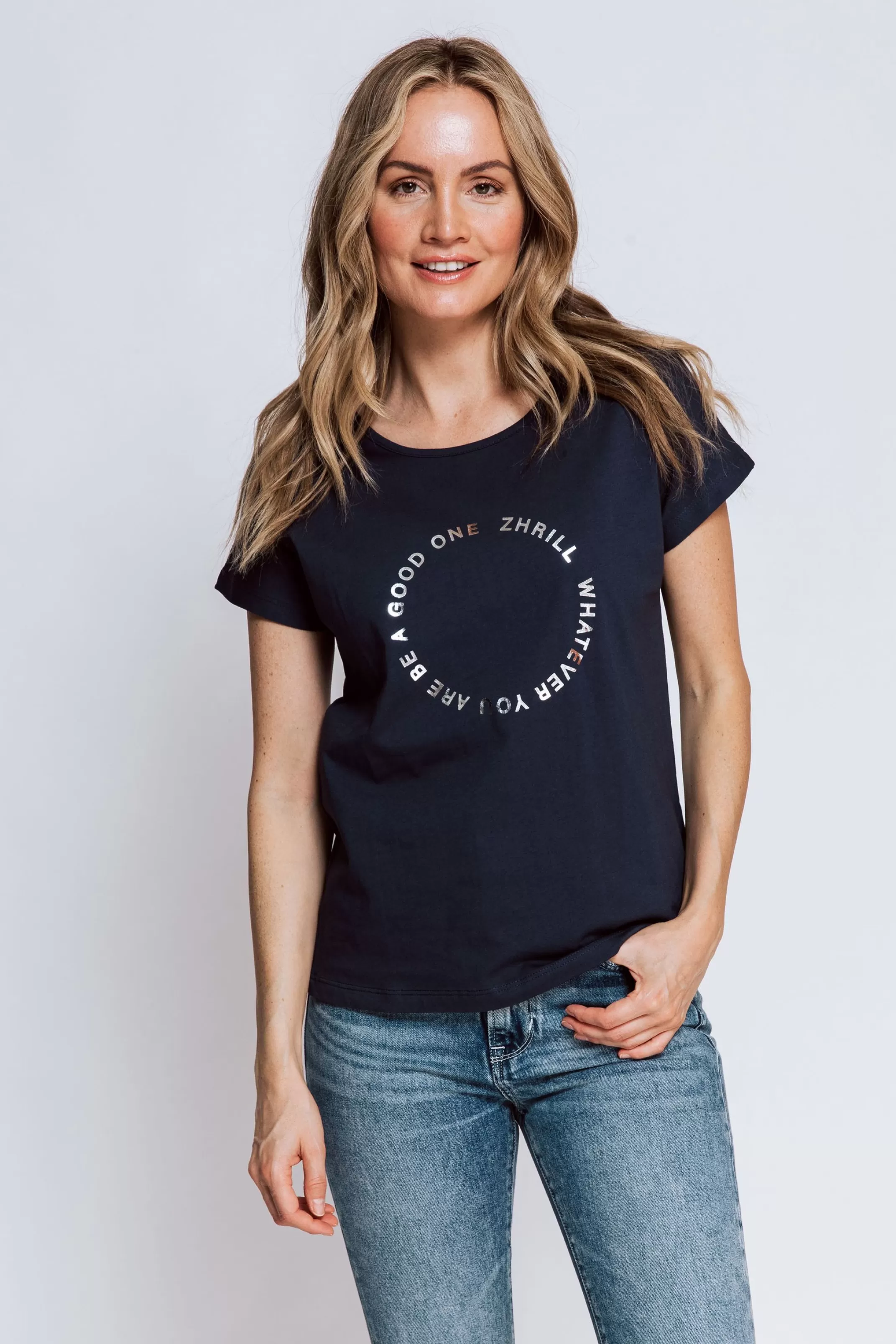 Zhrill Tops, T-Shirts Und Blusen<Damen T-Shirt Shelly In Blau