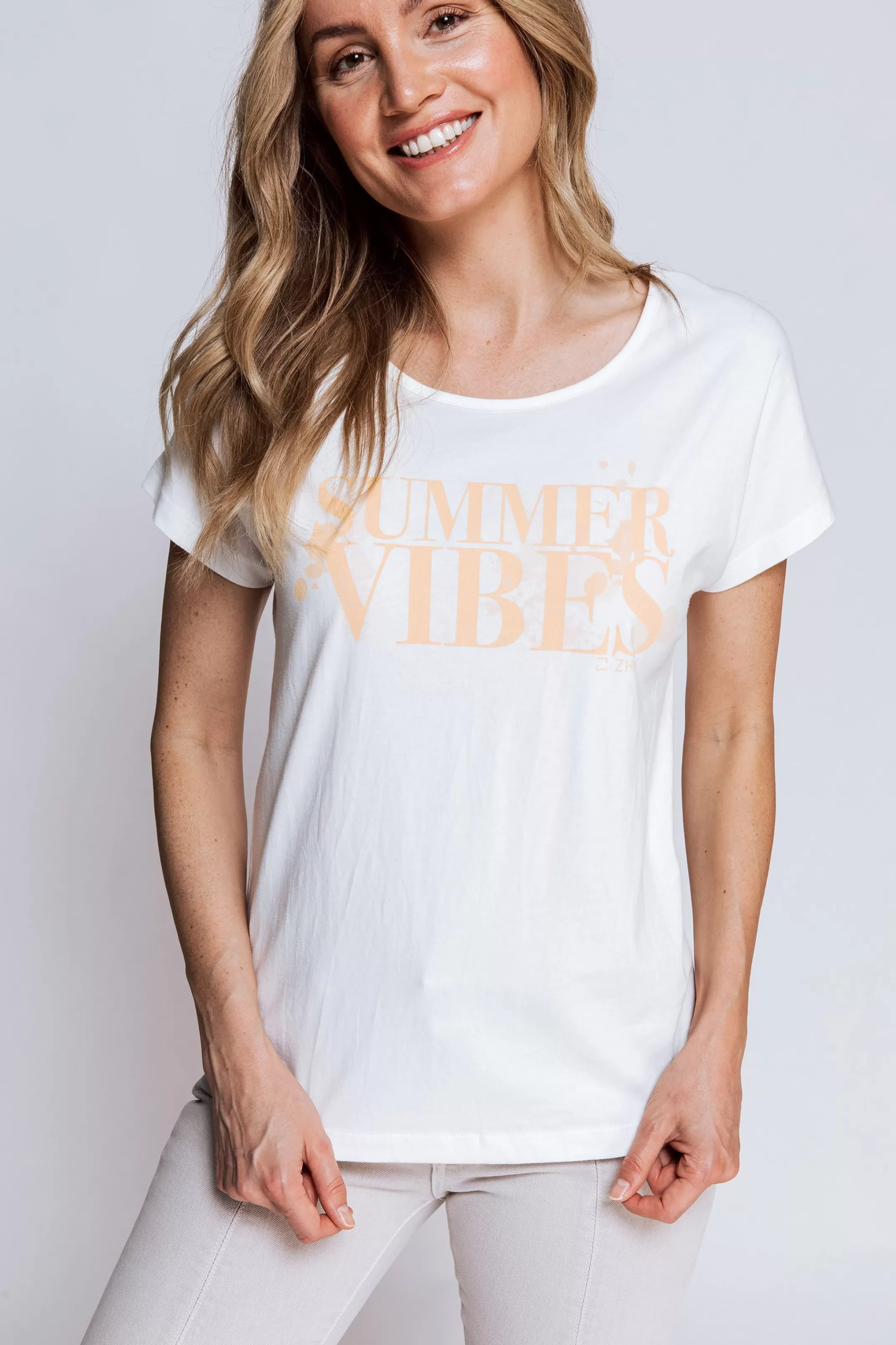 Zhrill Tops, T-Shirts Und Blusen<Damen T-Shirt Shelly In Weis
