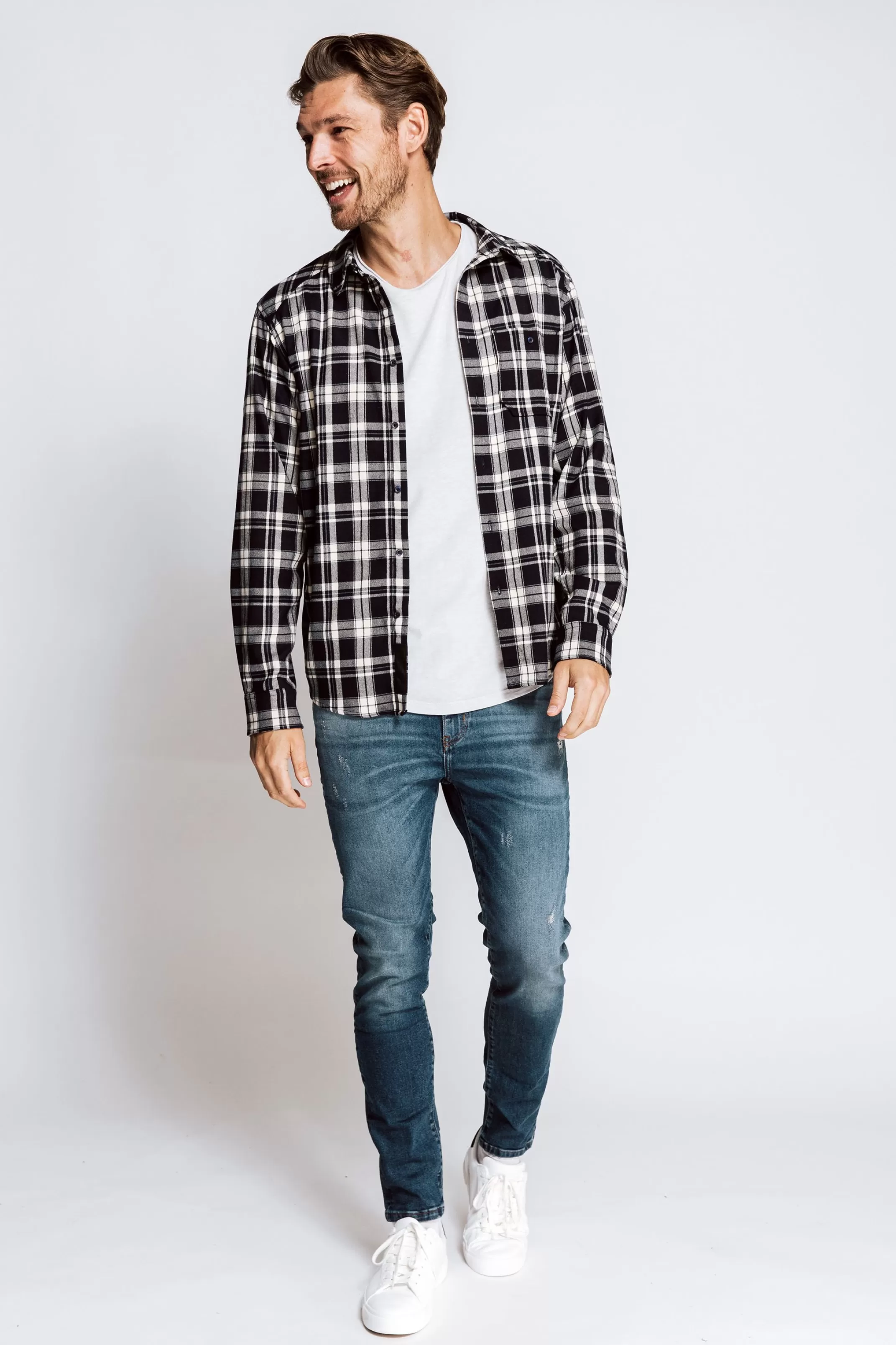 Zhrill T-Shirts, Pullover Und Hemden<Herren Hemd Enno In Navy