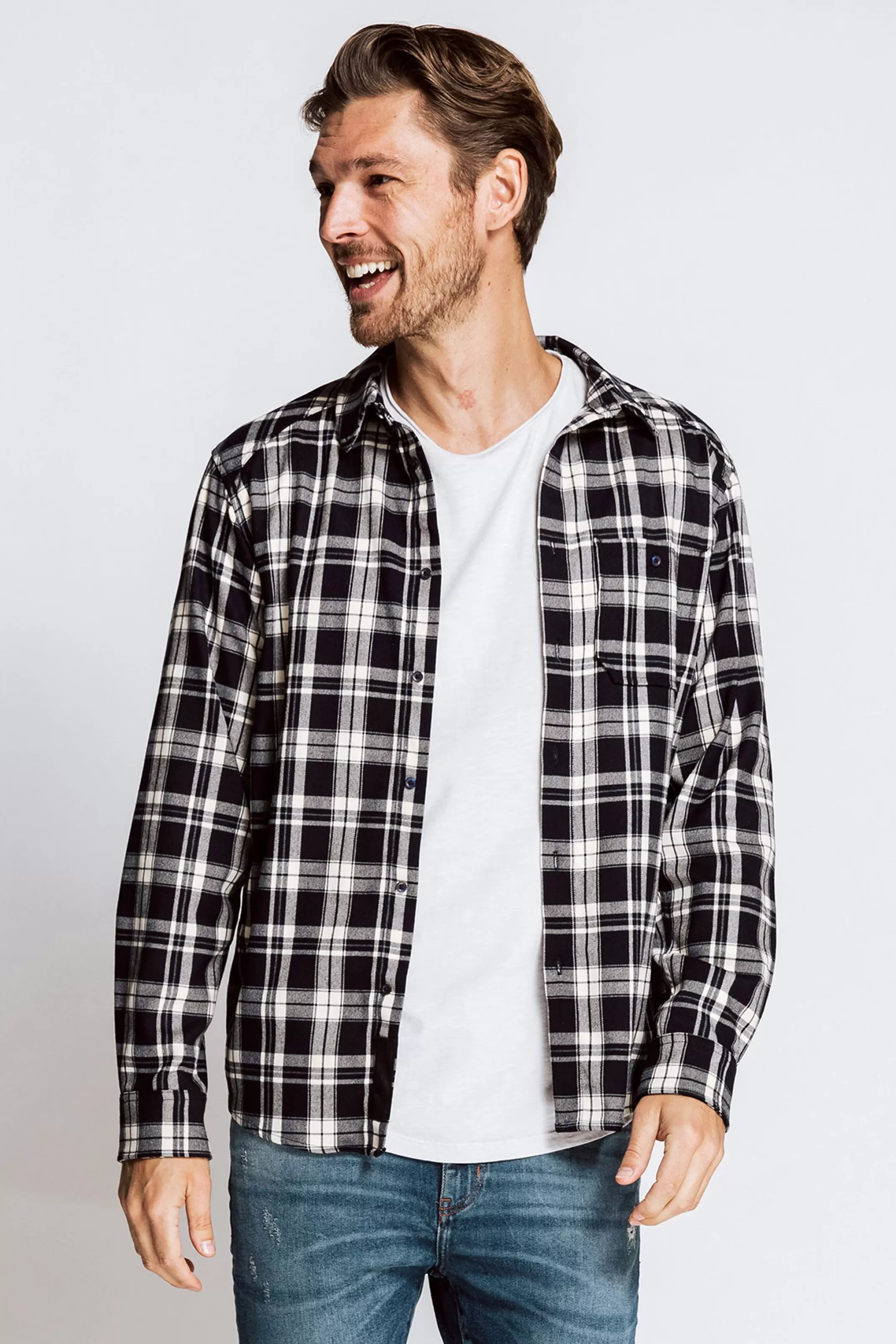 Zhrill T-Shirts, Pullover Und Hemden<Herren Hemd Enno In Navy