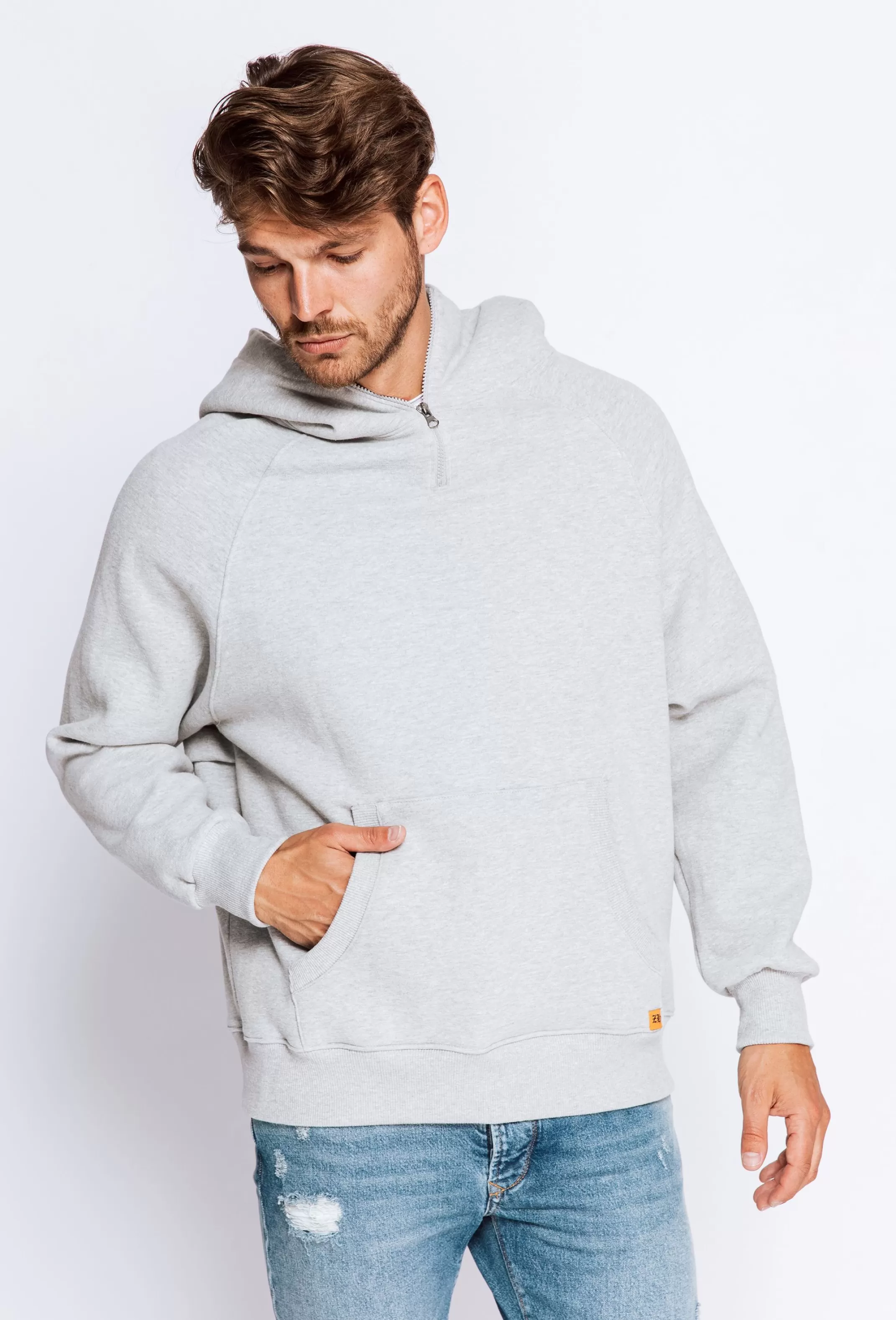 Zhrill T-Shirts, Pullover Und Hemden<Herren Hoodie Ole In Grey