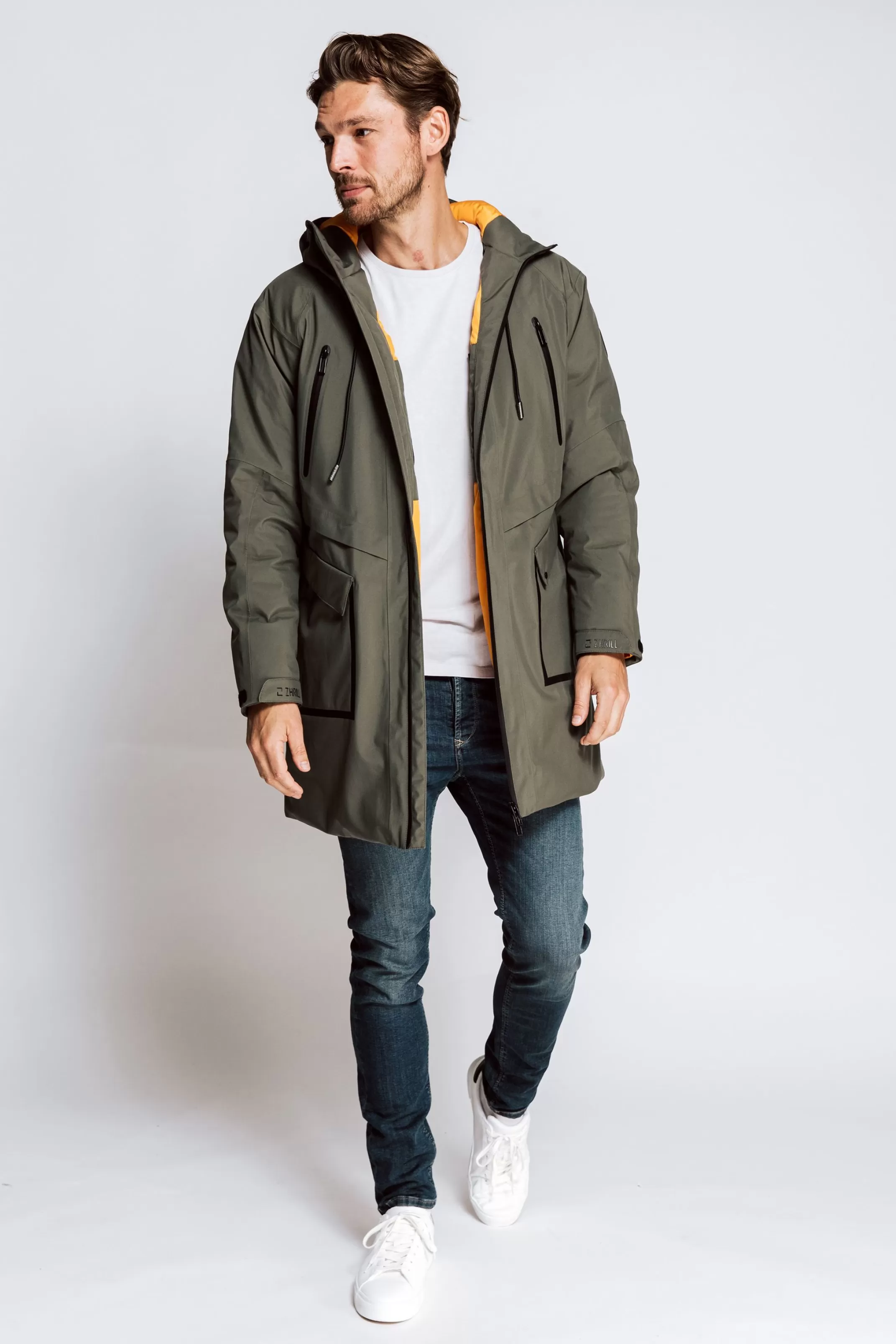 Zhrill Jacken<Herren Jacke Janko In Olive
