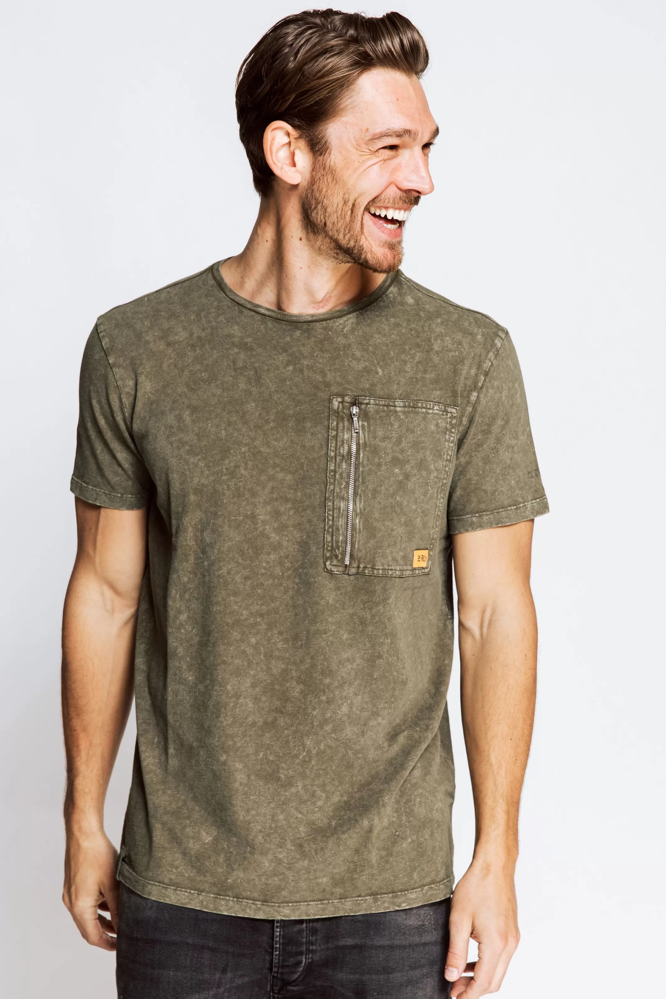 Zhrill T-Shirts, Pullover Und Hemden<Herren T-Shirt Danny In Olive