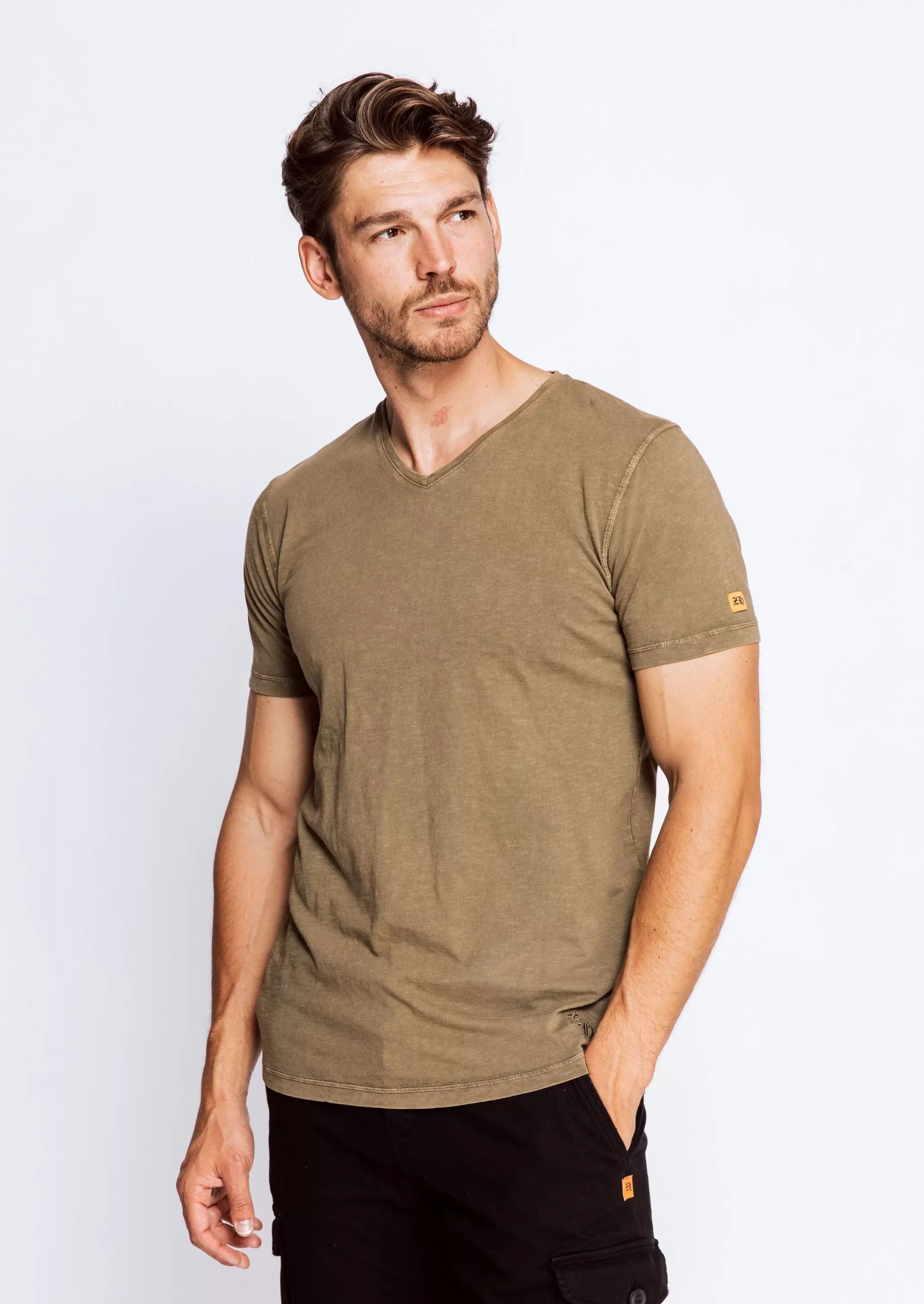 Zhrill T-Shirts, Pullover Und Hemden<Herren T-Shirt Diego In Olive