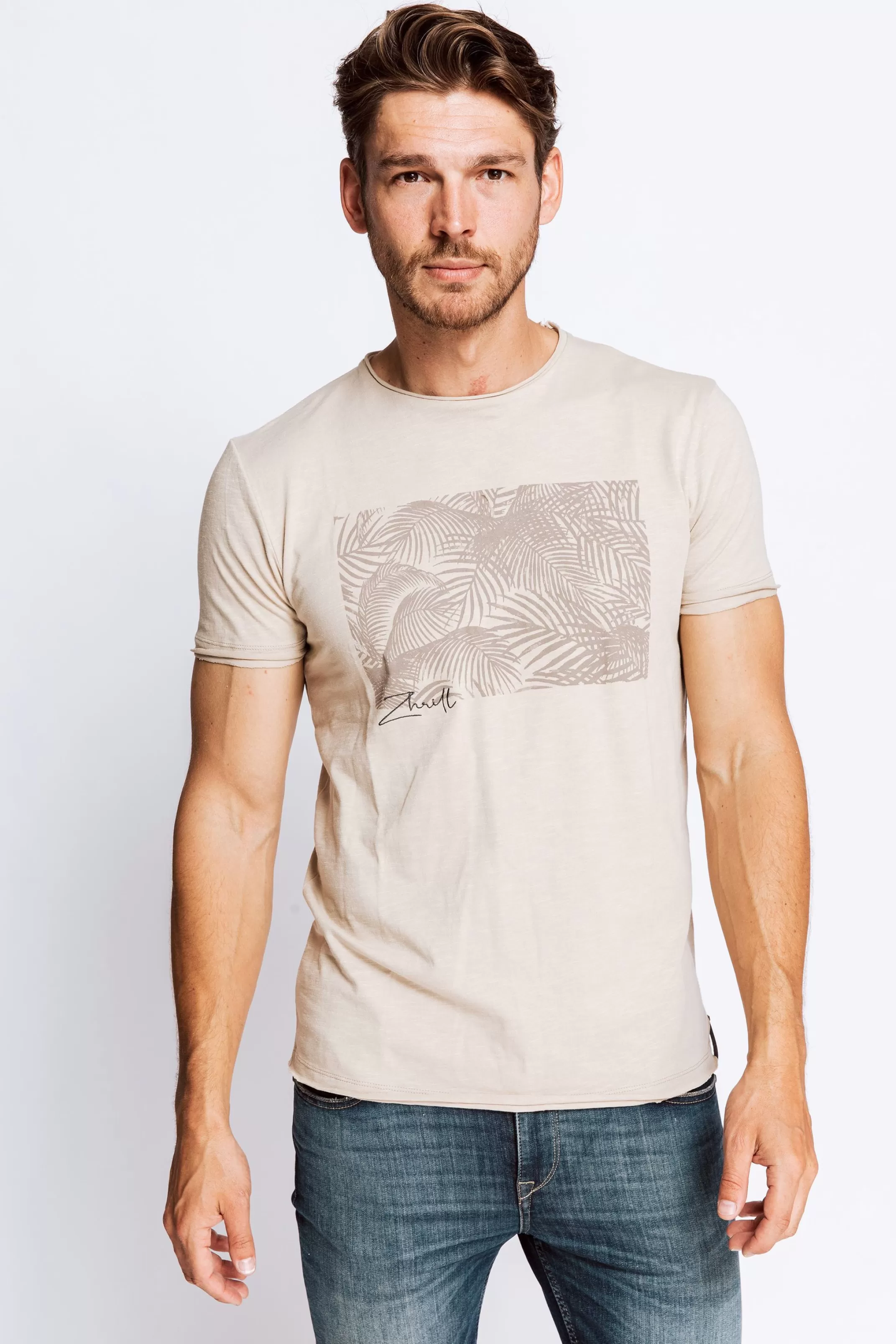 Zhrill T-Shirts, Pullover Und Hemden<Herren T-Shirt Ed In Sand