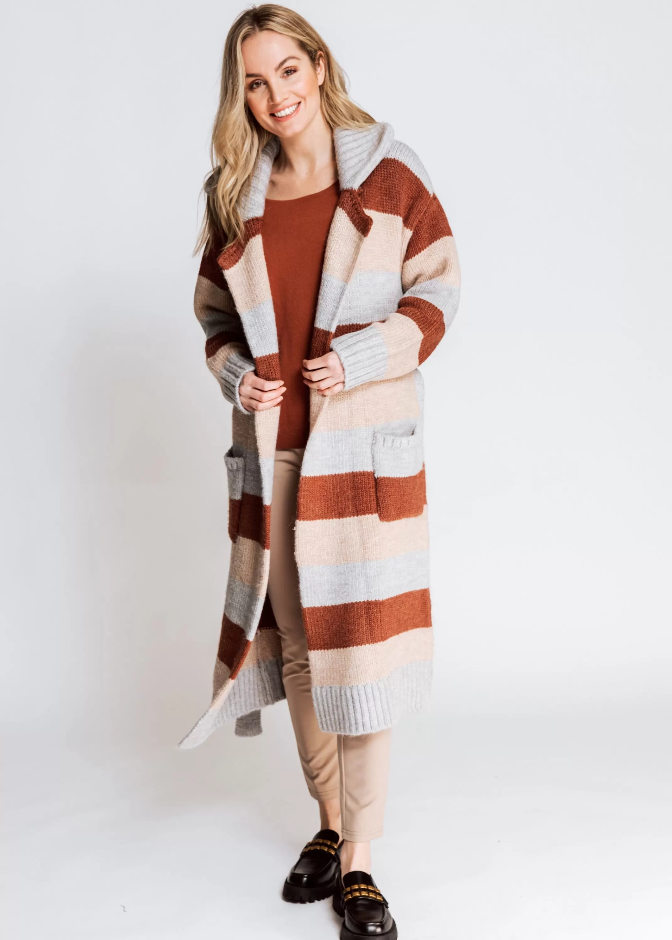 Zhrill Cardigans< Damen Cardigan Kasa In Beige
