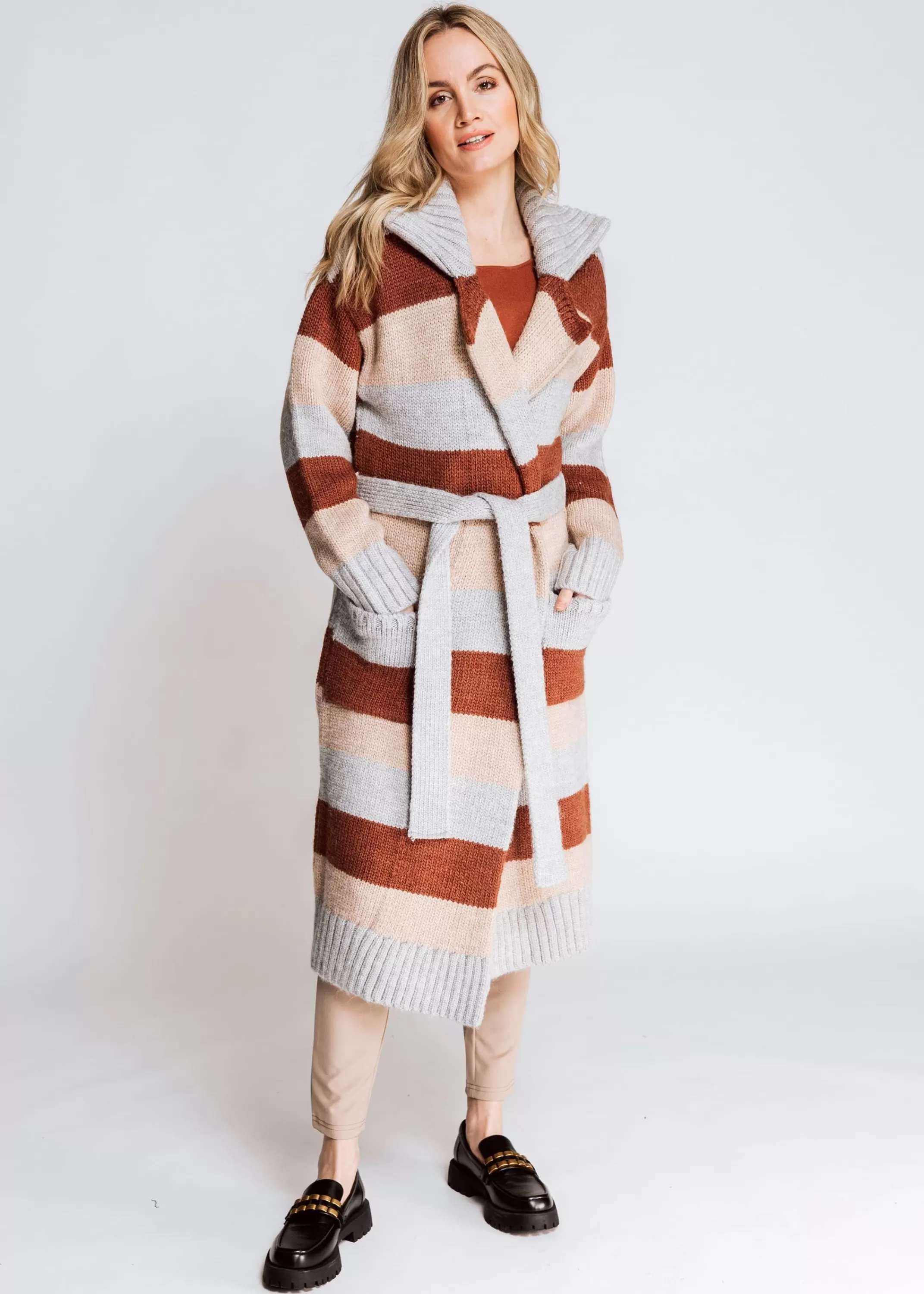 Zhrill Cardigans< Damen Cardigan Kasa In Beige