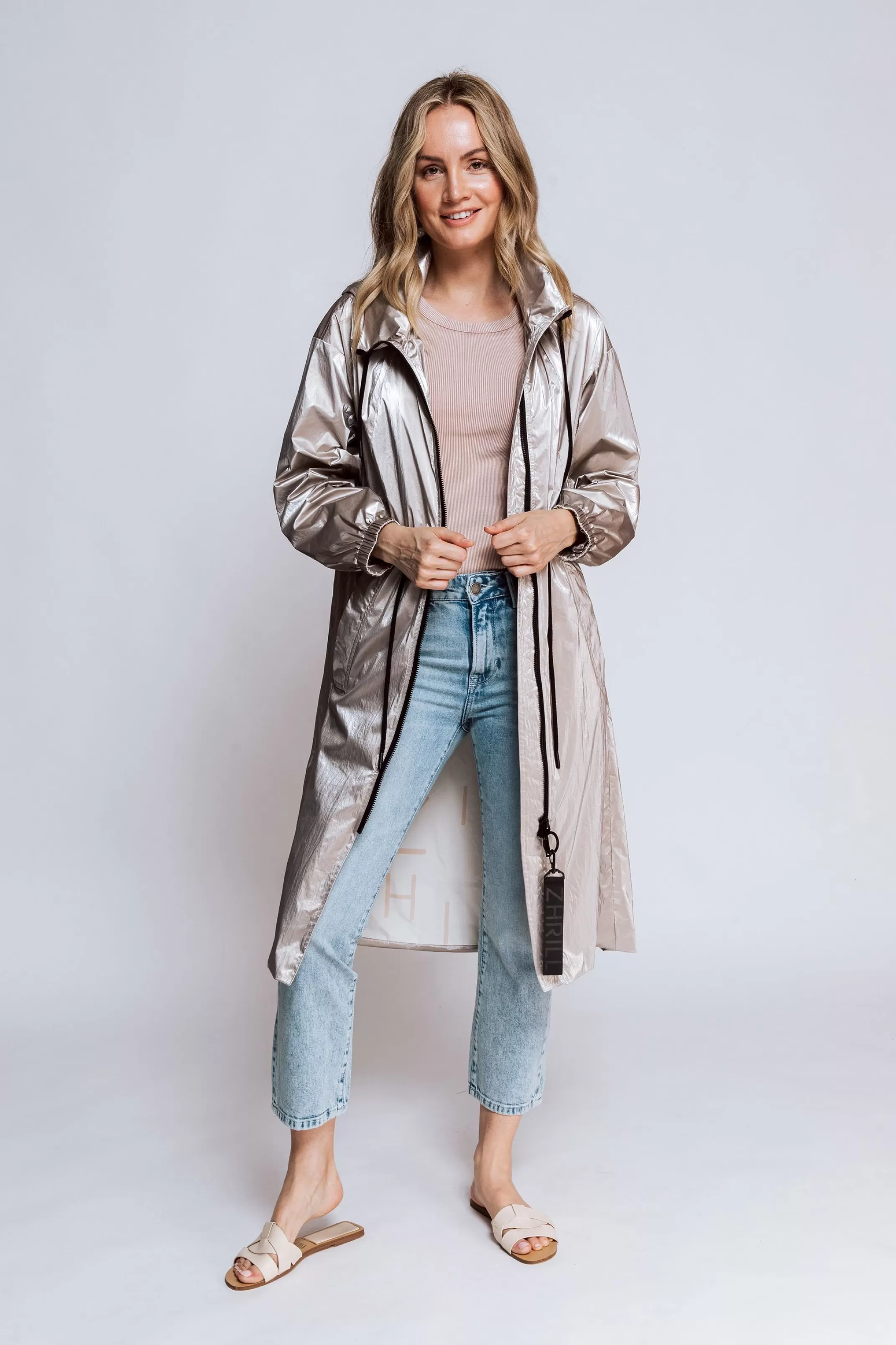 Zhrill Jacken, Mantel Und Westen< Damen Mantel Ubergangsjacke Daya In Braun