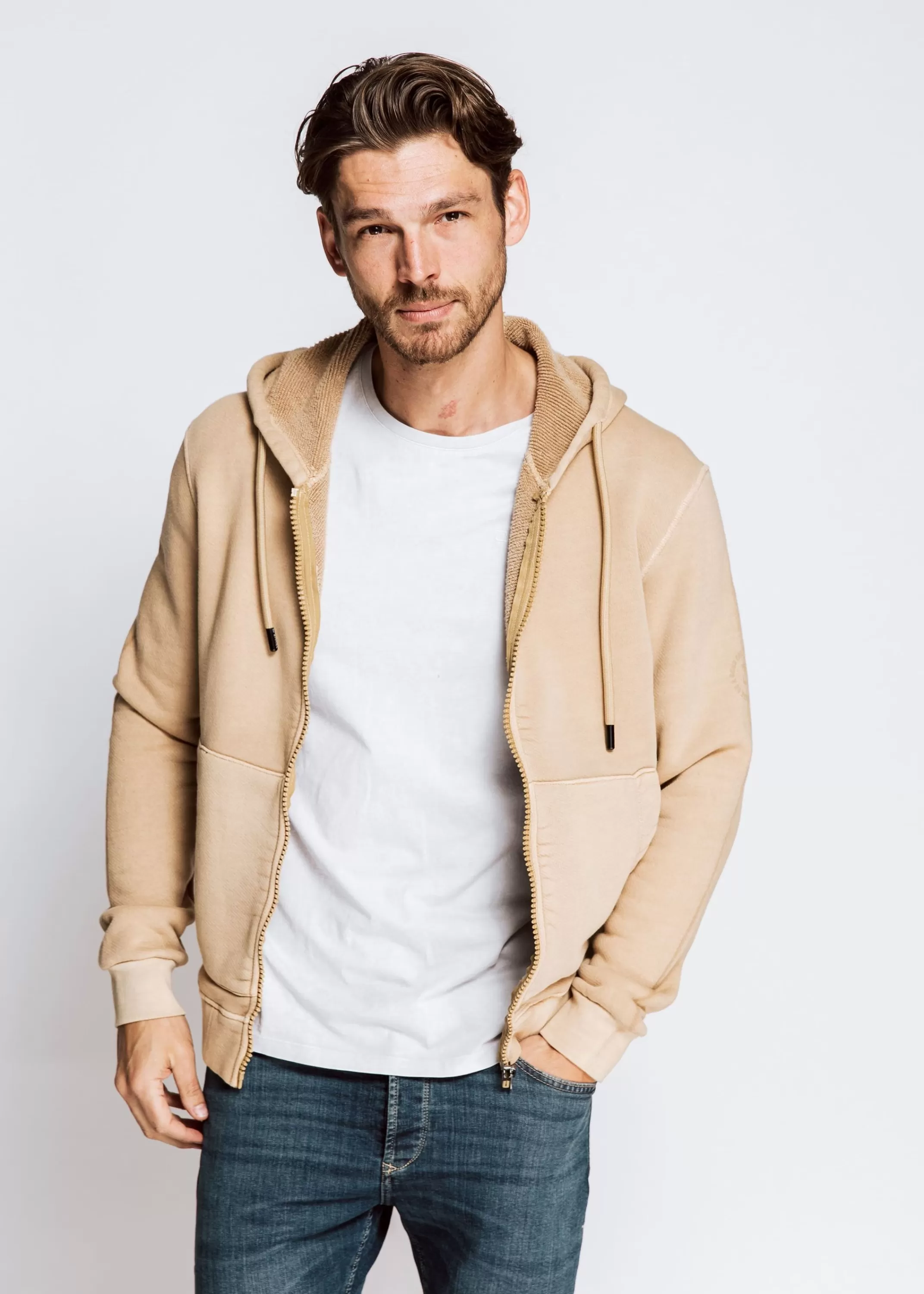 Zhrill Jacken< Herren Sweatjacke Lenn In Braun