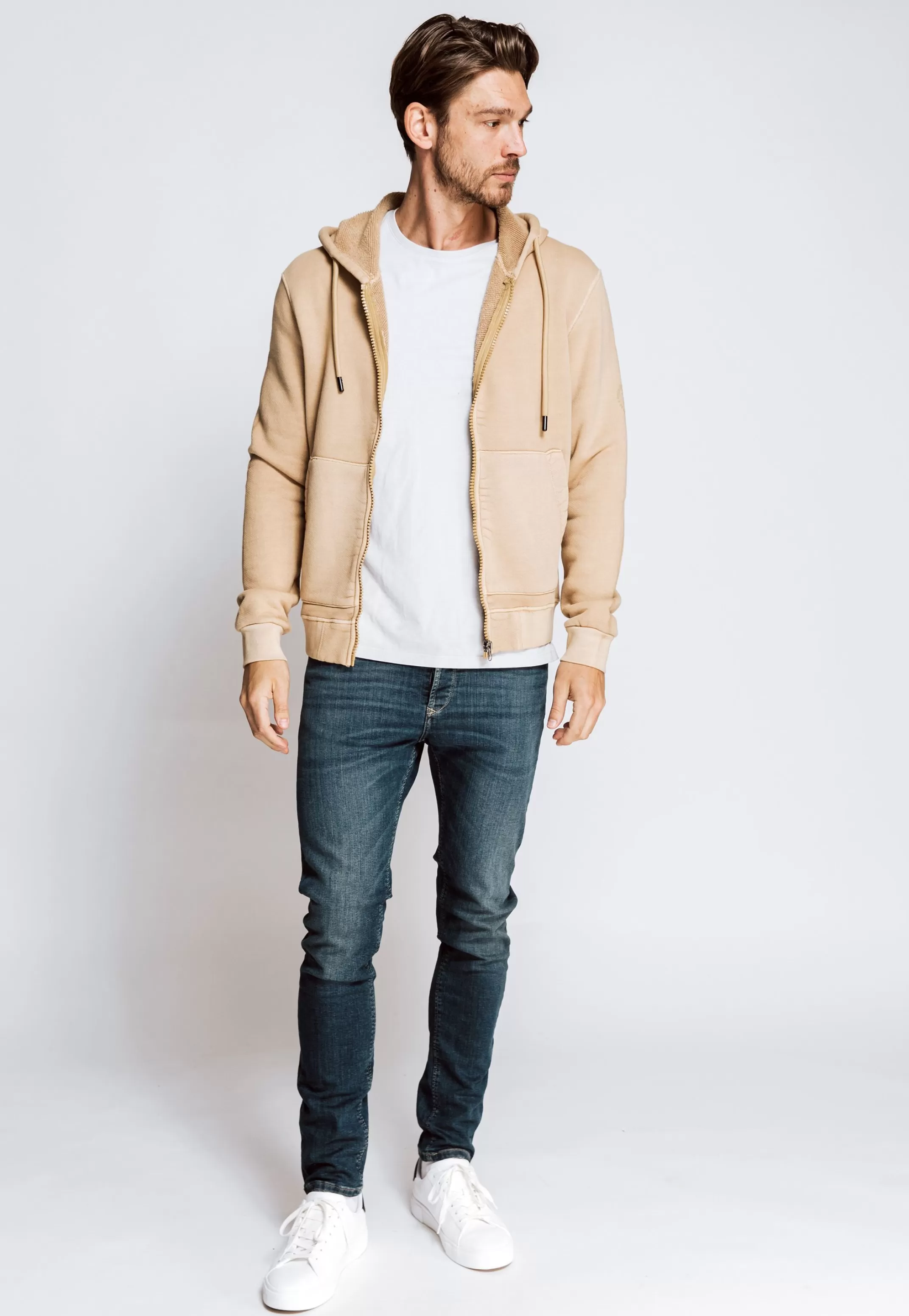 Zhrill Jacken< Herren Sweatjacke Lenn In Braun